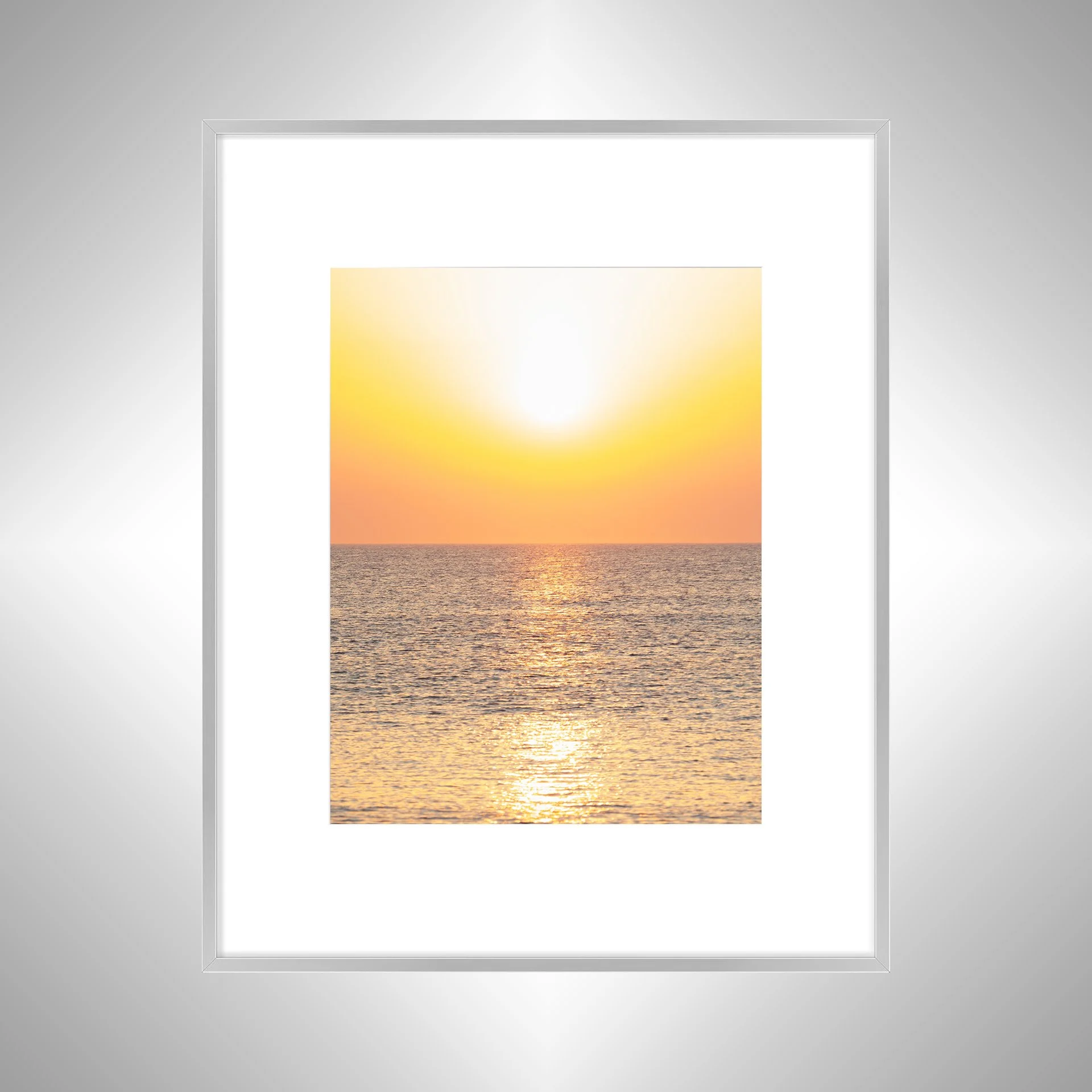 1:10 Ocean Sunrise Reflection- Silver w: Border.jpg