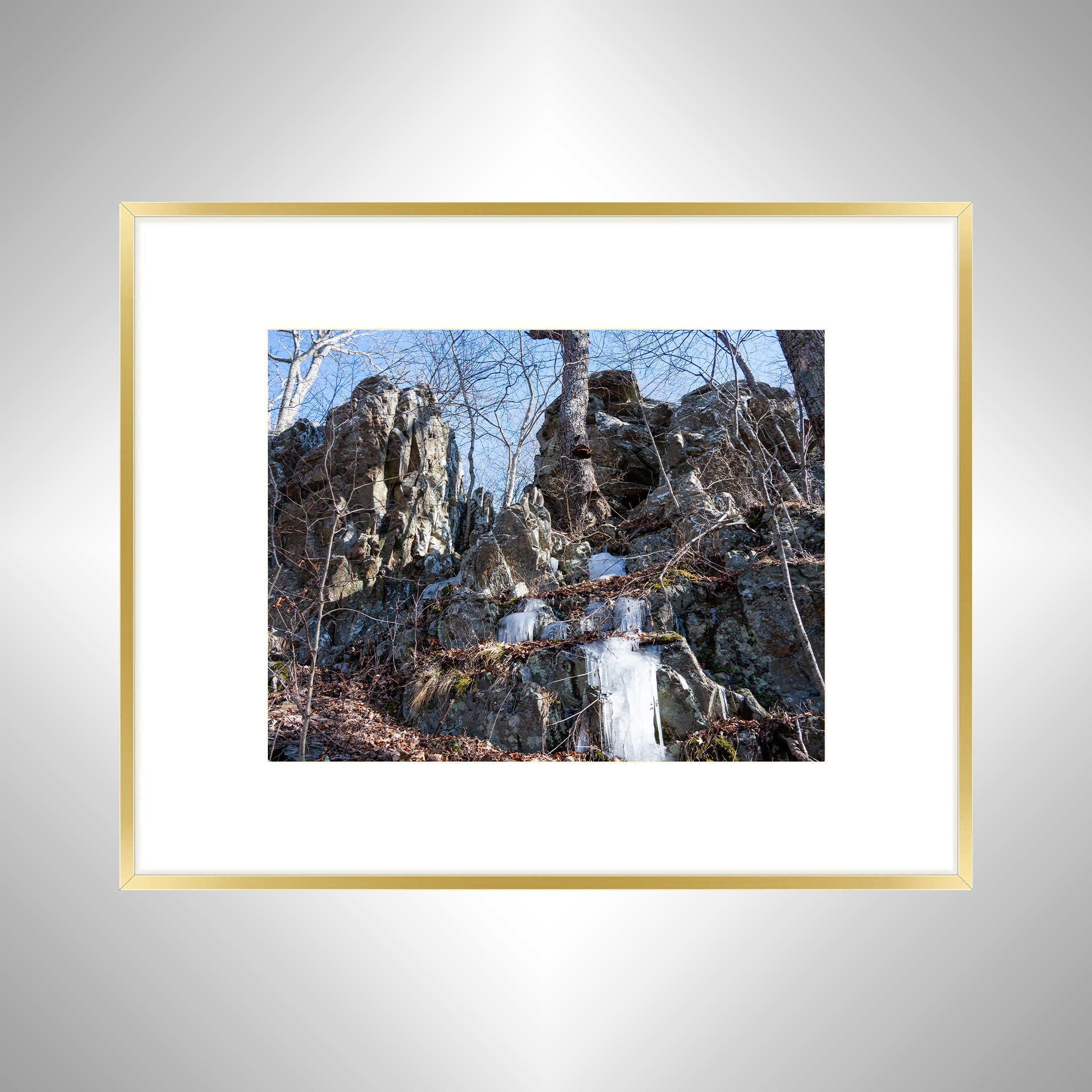 1:1 Icicles on Shenandoah Rocks- Gold Metal w: Border.jpg