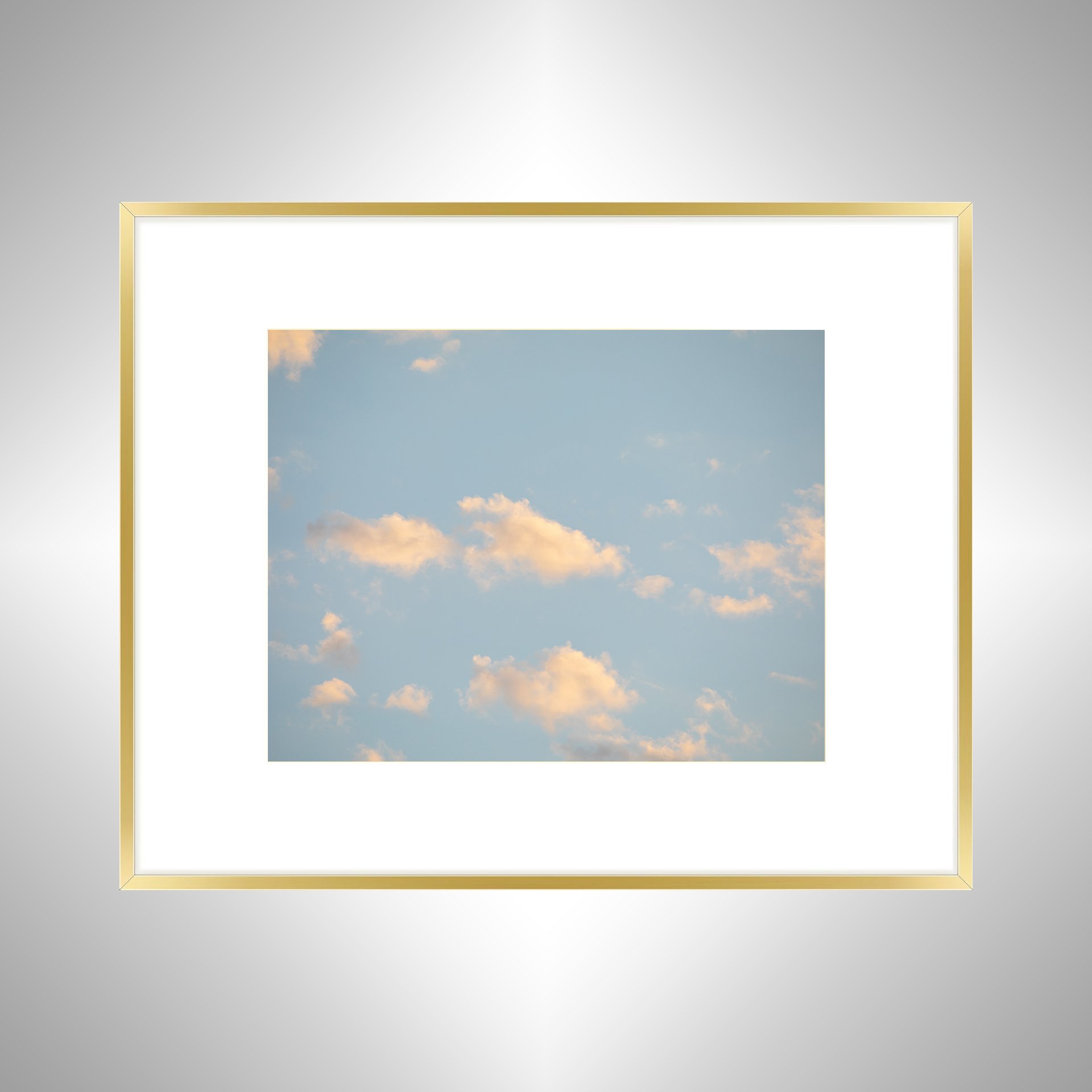 1:1 Orange Clouds, Blue Skies- Gold w: Border.jpg