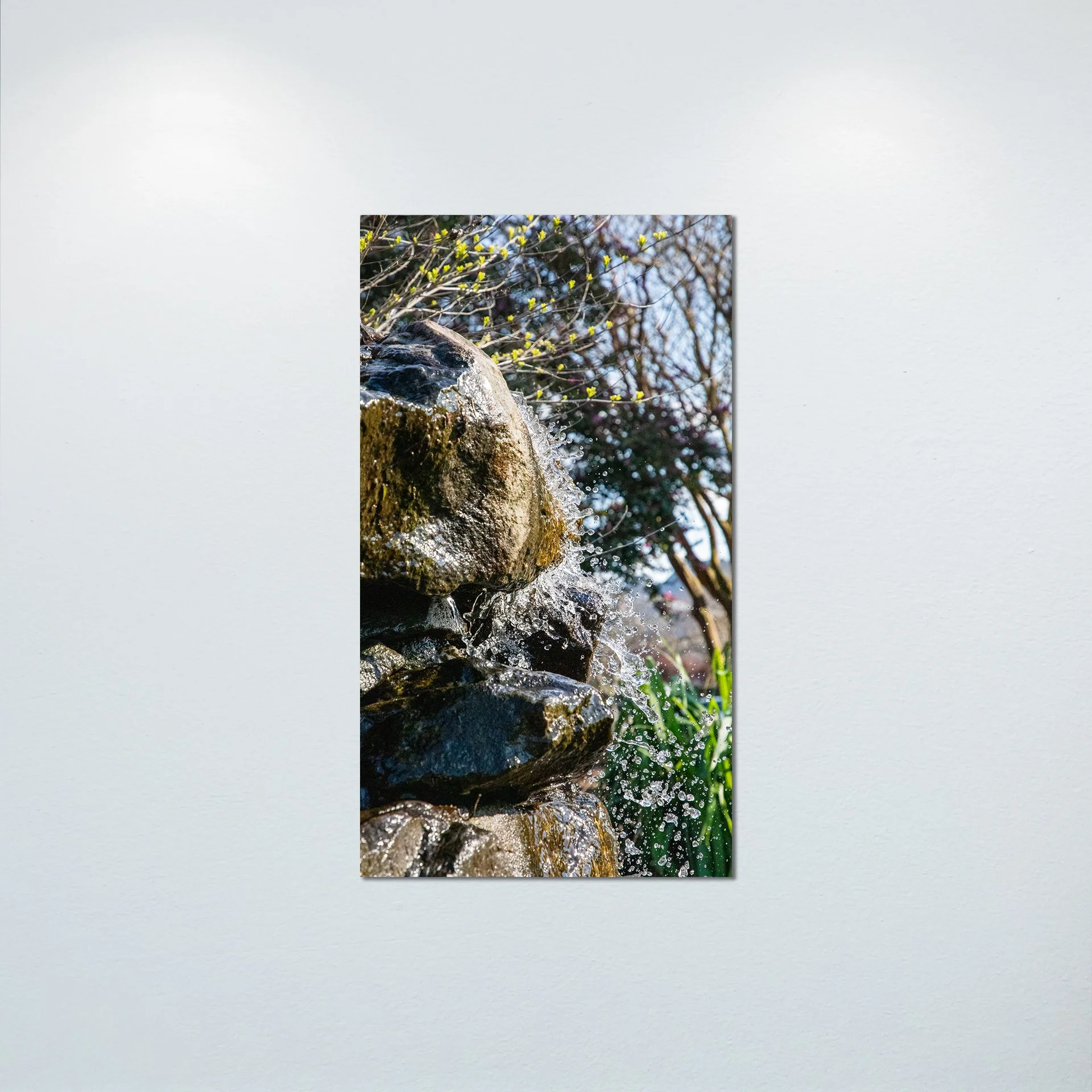 1:10 Waterfall Freezeframe at Pagoda Garden- Poster & Canvas.jpg