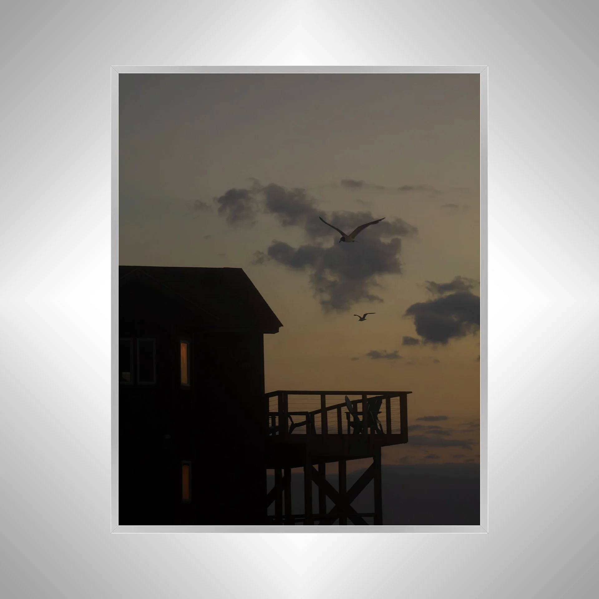 1:1 Seagulls Flying by now Fallen Oceanfront House in Rodanthe- Silver.jpg