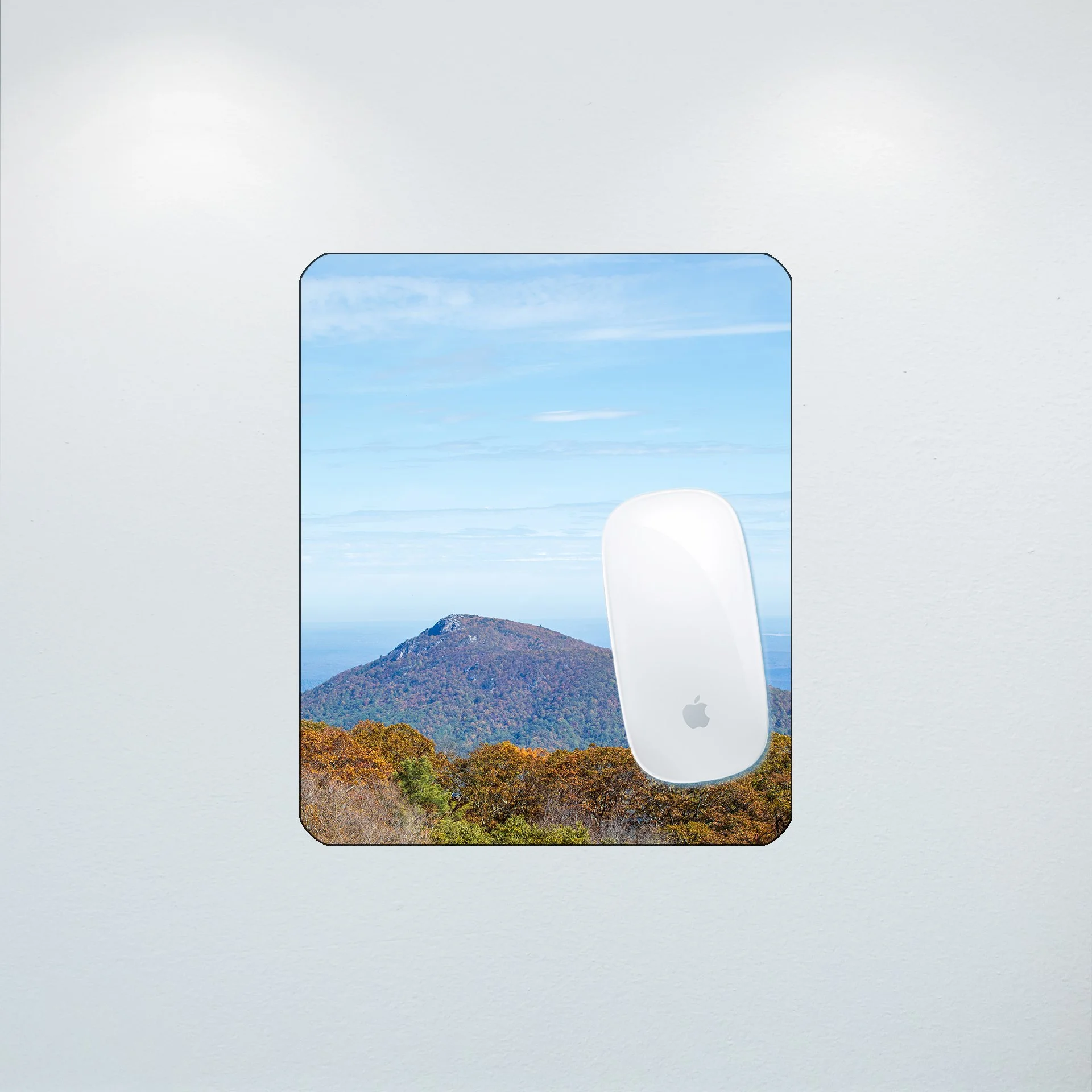 1:10 Shenandoah Mountain at Early Fall (Portrait)- Mouse Pad.jpg