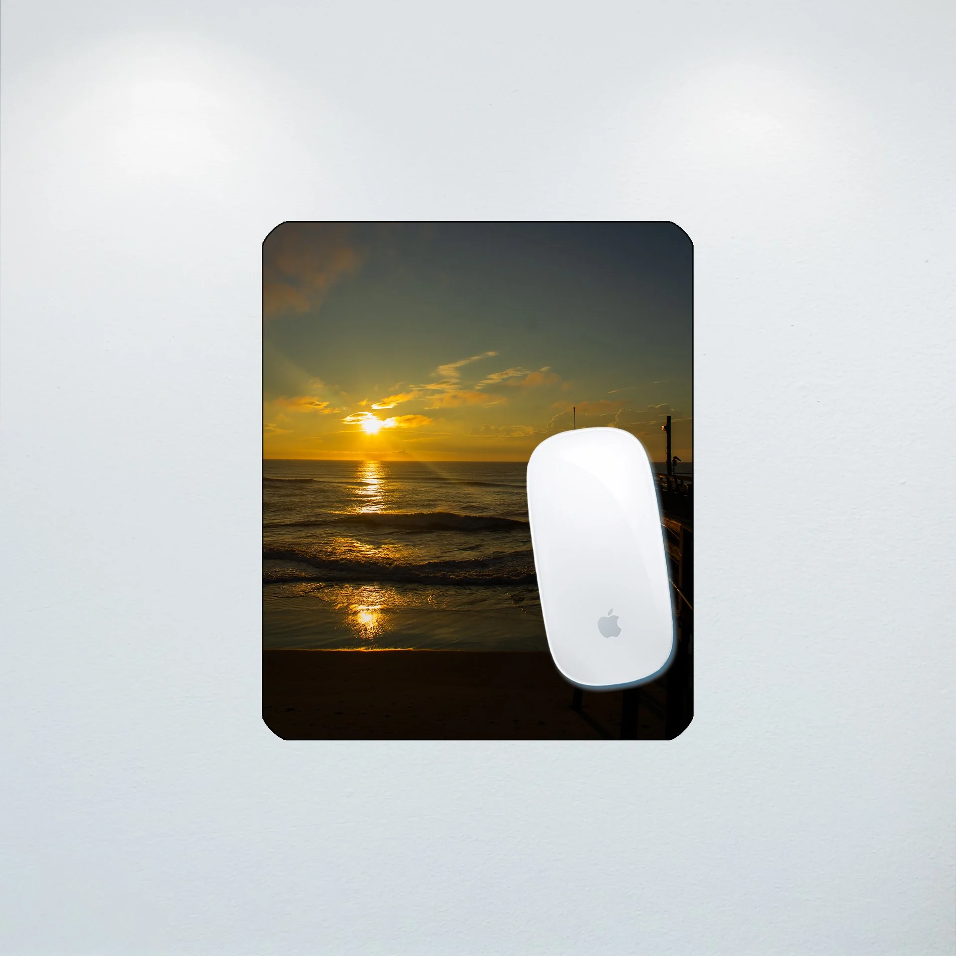 1:10 Sunrise at the Rodanthe Pier- Mouse Pad.jpg