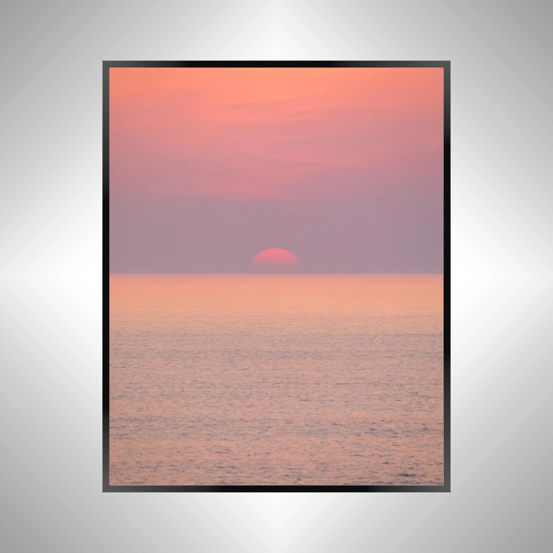 1/1 Beginning of Hazy Sunrise (Portrait)