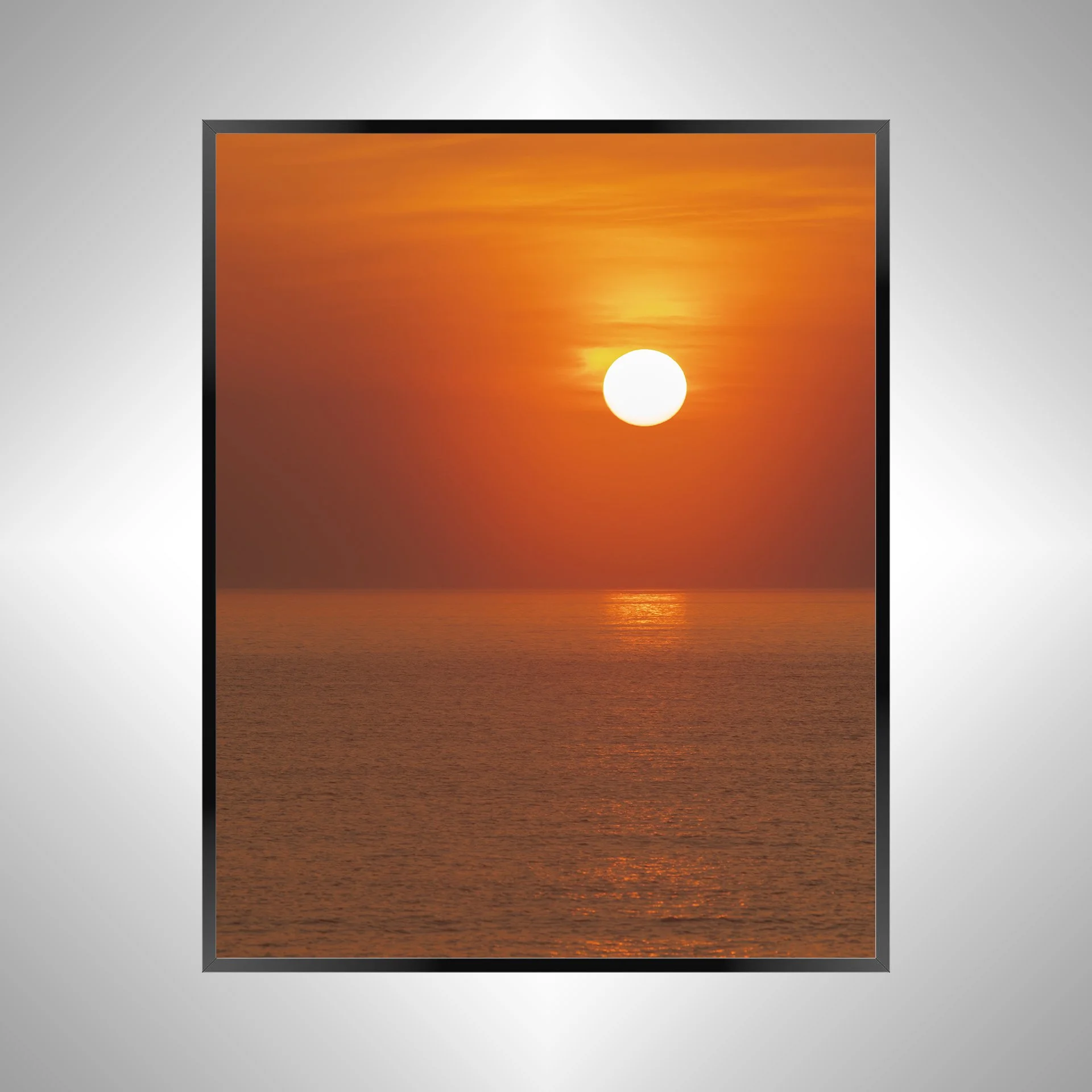 1/1 Orange Ocean Sunrise (Portrait)