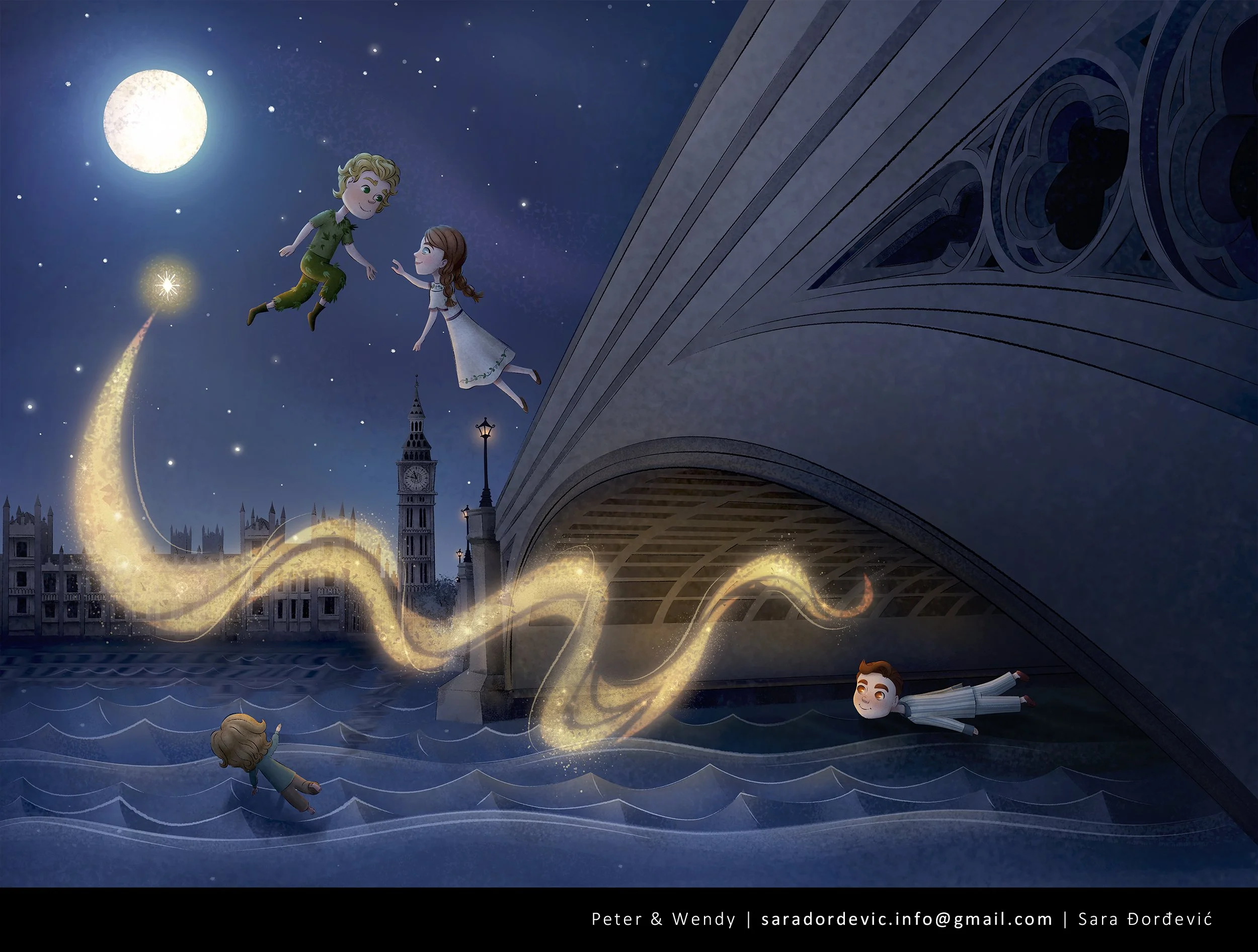2. Sara Dordevic Art Peter and Wendy.jpg