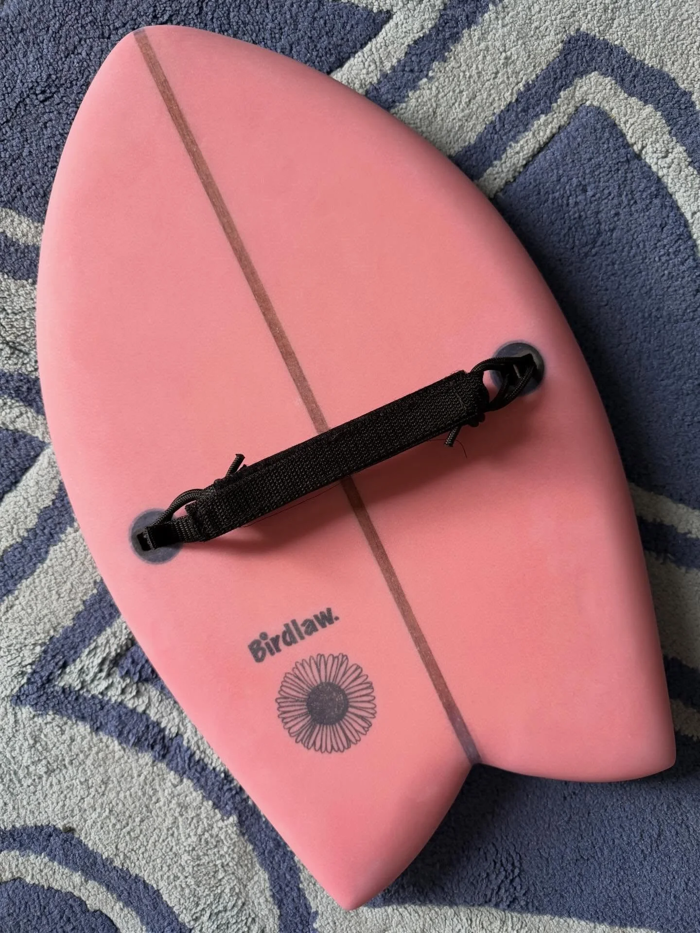 18&rdquo; x 11&rdquo; x 1 1/4&rdquo; - Handplane. A first of many to come. A prototype custom handplane for Tyba @_theathletesphysio to complete his quiver.