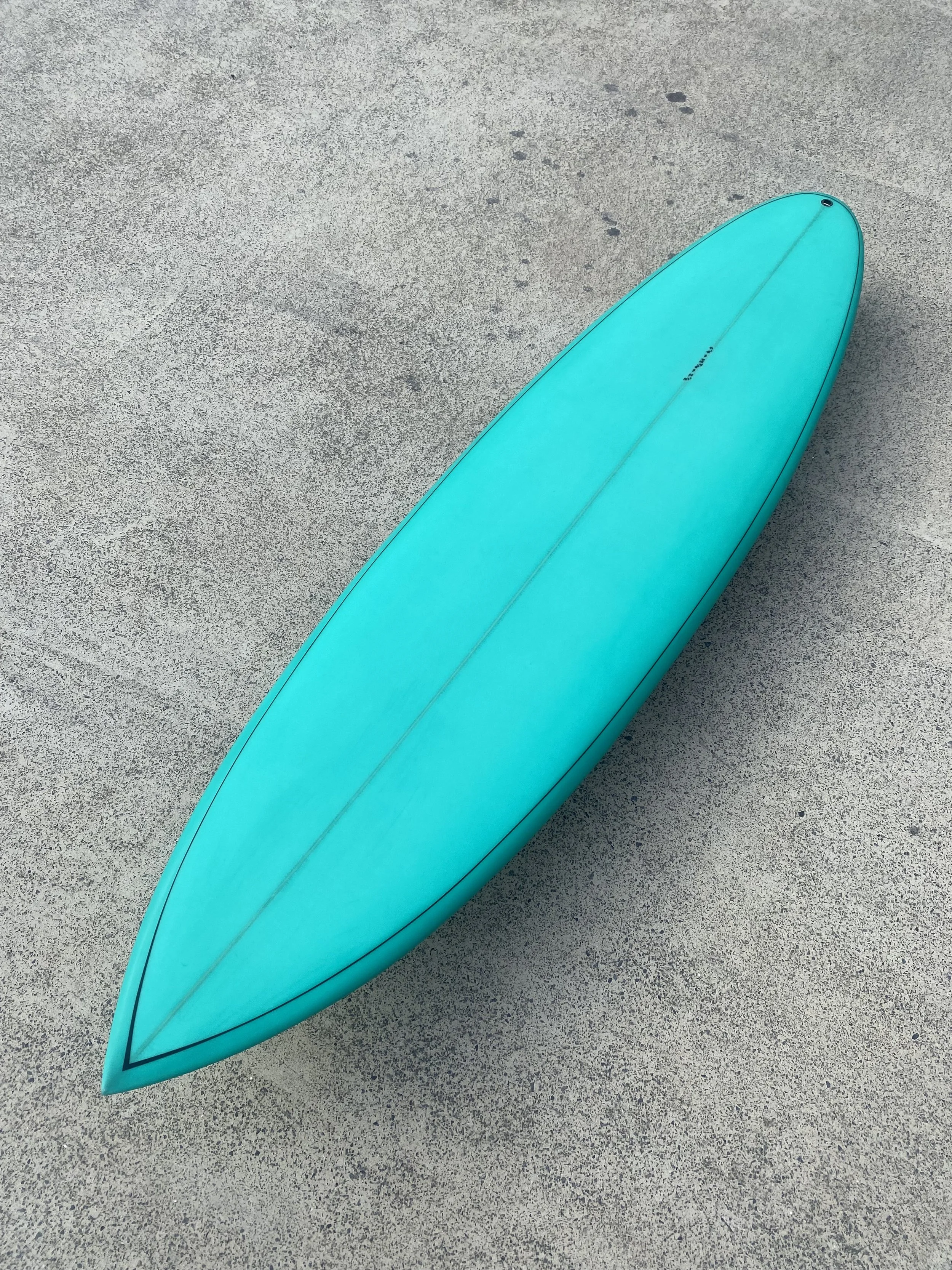 6'4 Surfboard - Glassed in Fins