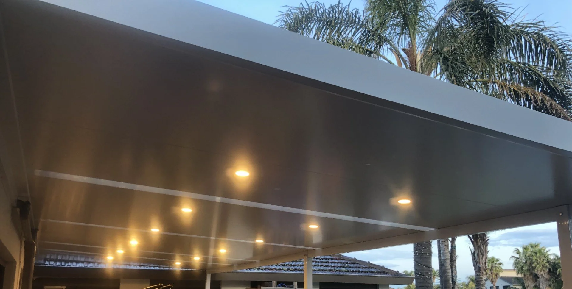 Bondor Paneling, alfresco, roof plumber, Bon Beach