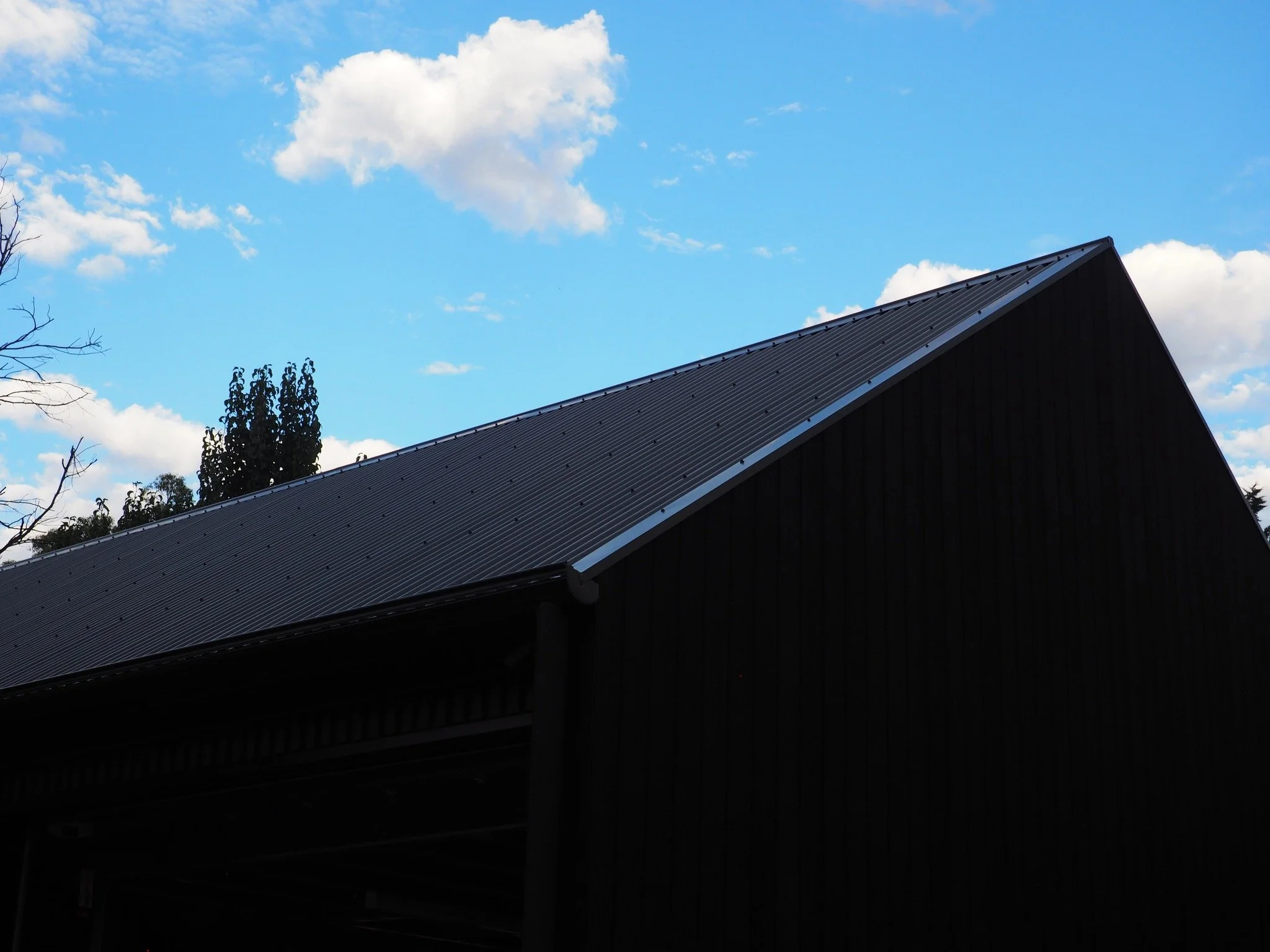 Roofs that make you look up. @colorbondsteel  #CustomRoofing #ColorbondRoofing  #MetalRoofing #RoofPlumbing