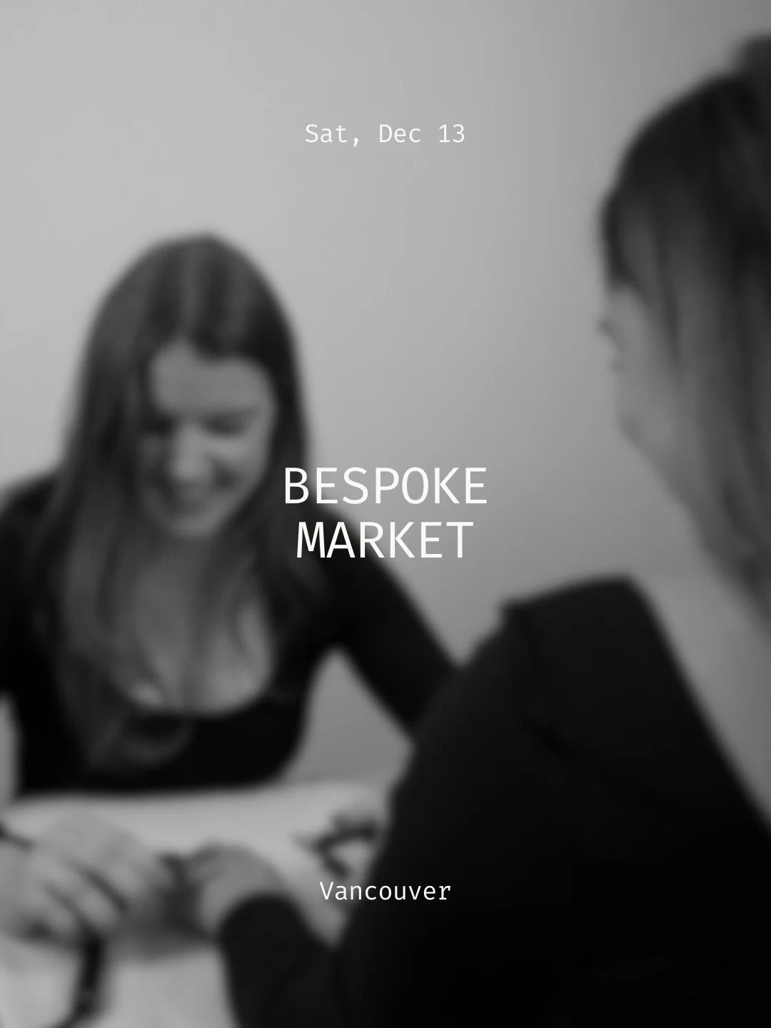 I&rsquo;m baaack!

My *only* market this holiday season is with none other than @the.bespokemarket, this Saturday right here in Vancouver at @belgardkitchen. 

Permanent jewellery will be first come, first served, and I&rsquo;m bringing a small colle