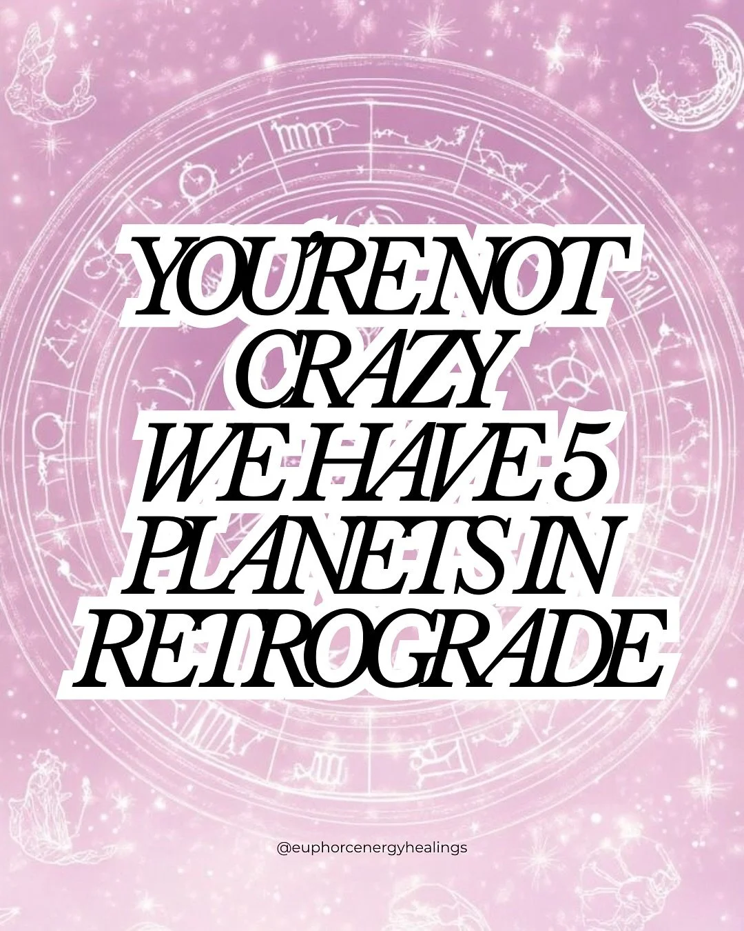 If you&rsquo;re finding that you&rsquo;re thinking a lot and you feel like you&rsquo;re revisiting your past a lot and you feel like there is massive change in the air - you&rsquo;re not alone 🩷 

Retrogrades, although confusing and can often feel r
