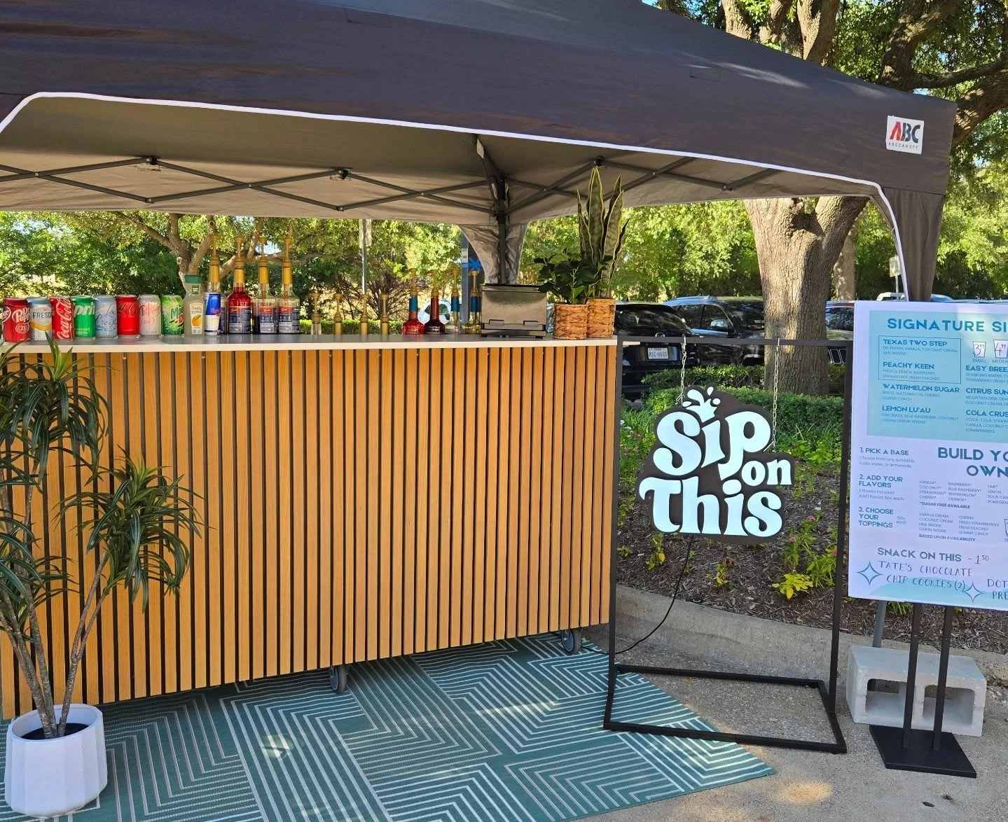 Did you miss us last weekend?

We will be BACK in Grapevine this Saturday &amp; Sunday!

Come see us at the Grapevine Convention Center Aug. 23rd, 9-4 / Aug. 24th, 9-2.
.
.
.
.
.
#siponthis #soda #sodashop #sodabar #drink #dirtysoda #dfwevents #dfwwe