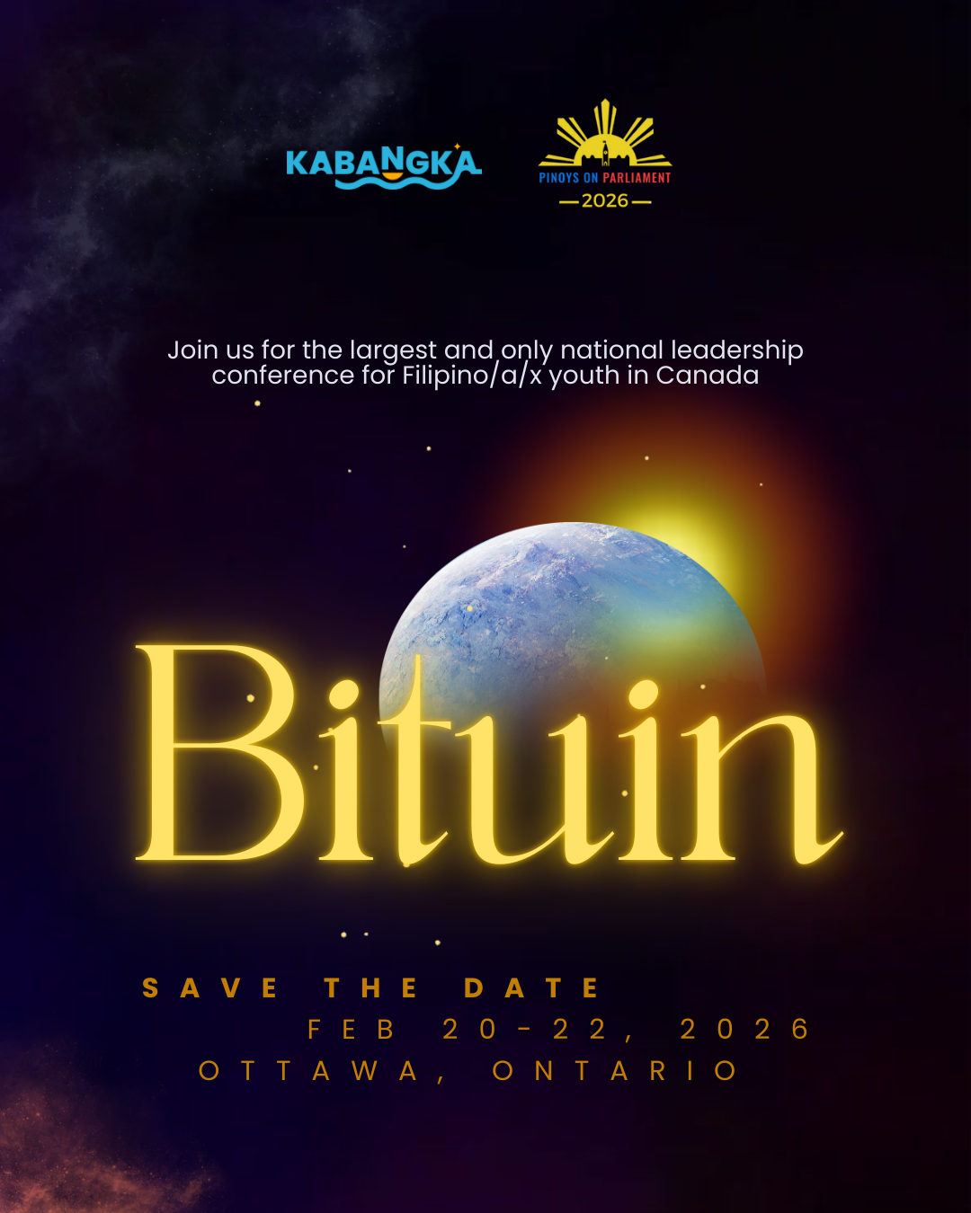 POP 2026: Bituin - Save the Date poster
