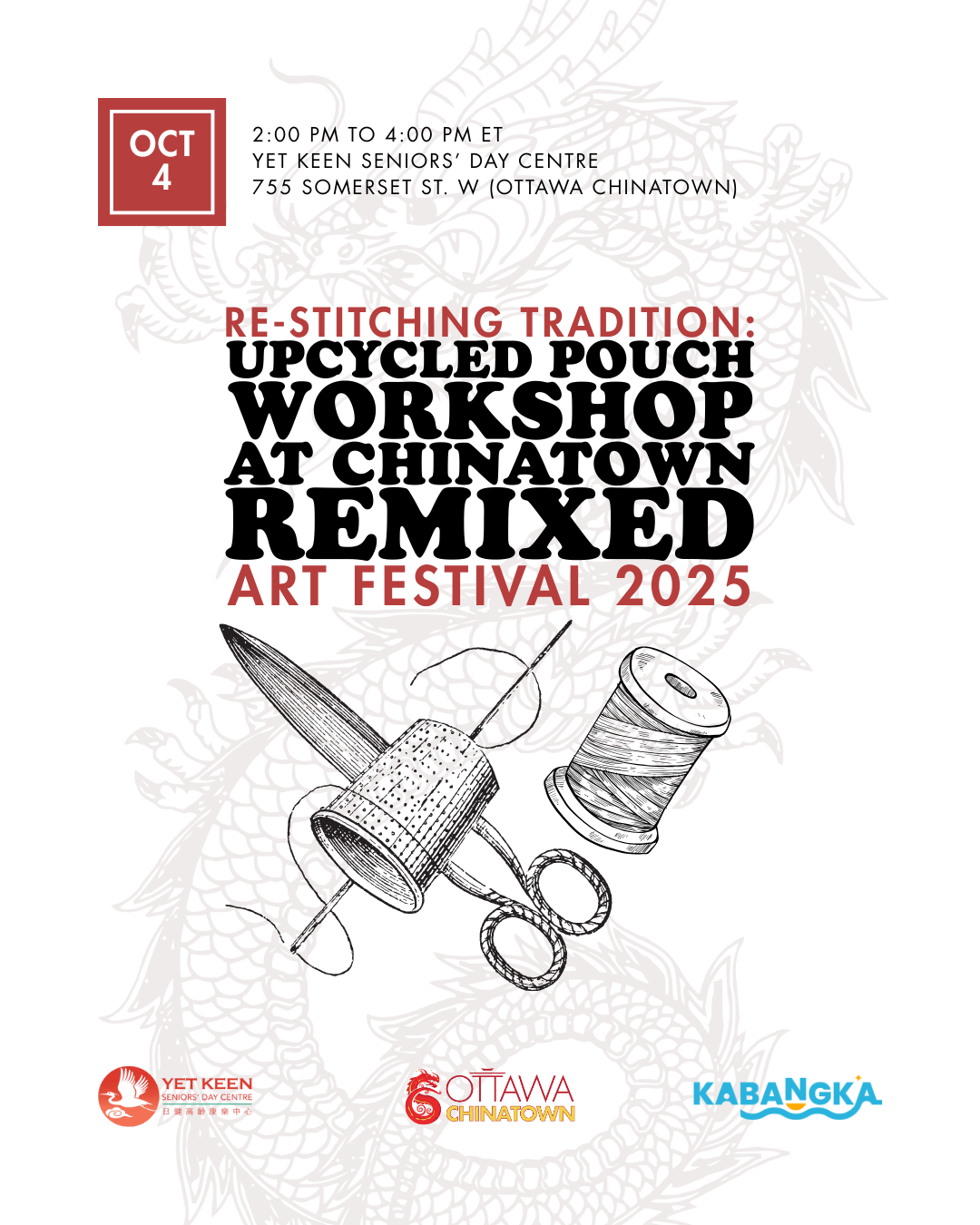 Kabangka  workshop at Chinatown Remixed Art Festival 2025