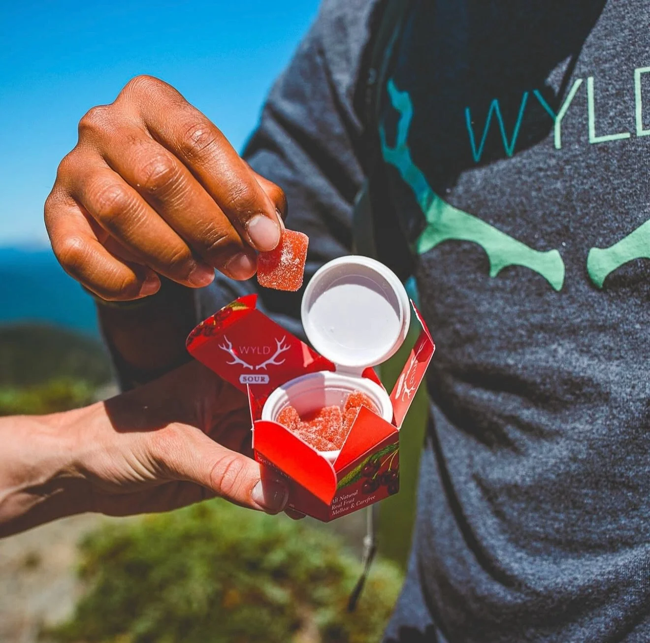 @wyld.ca Real-Fruit 🍃 infused gummies. No artificial flavors or colors. 

🚙 @hightide