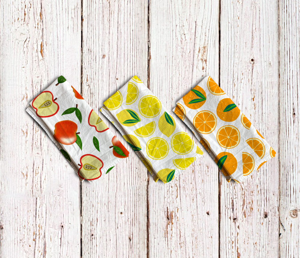 Fruit Tea Towel Bundle