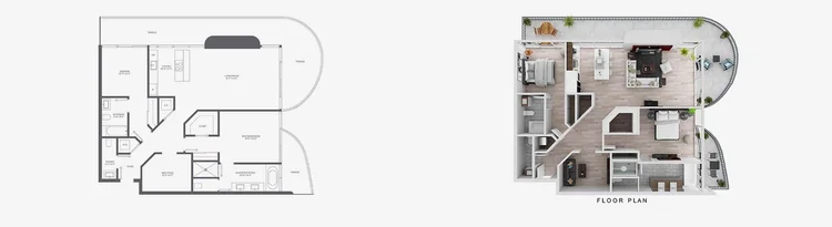 Floor plan blueprint