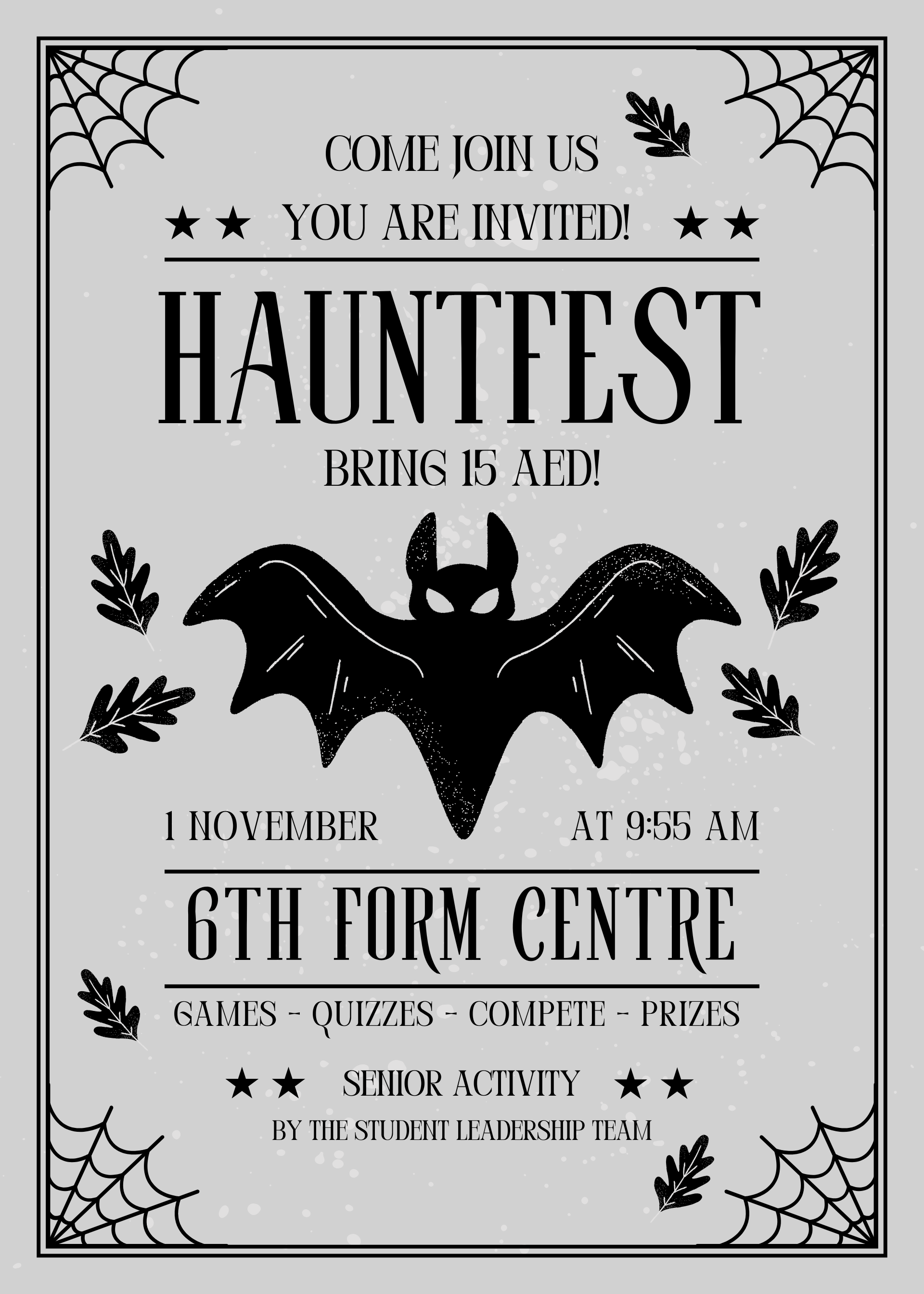 "Hauntfest" Halloween Event