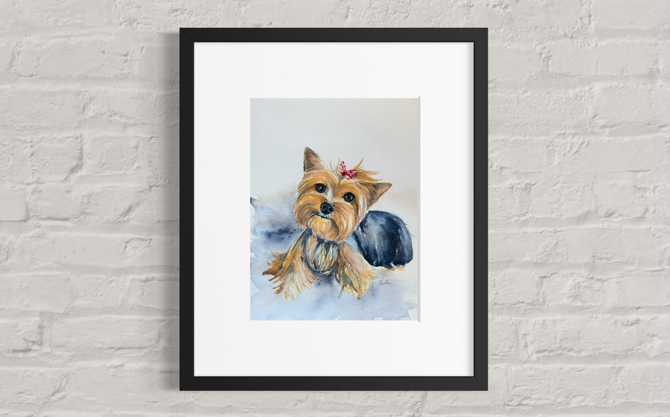 9" x 12" Custom Pet Portrait