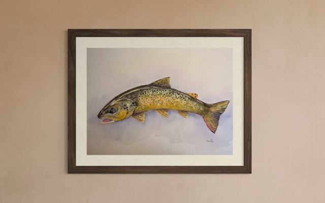 SOLD "Brown Beauty"