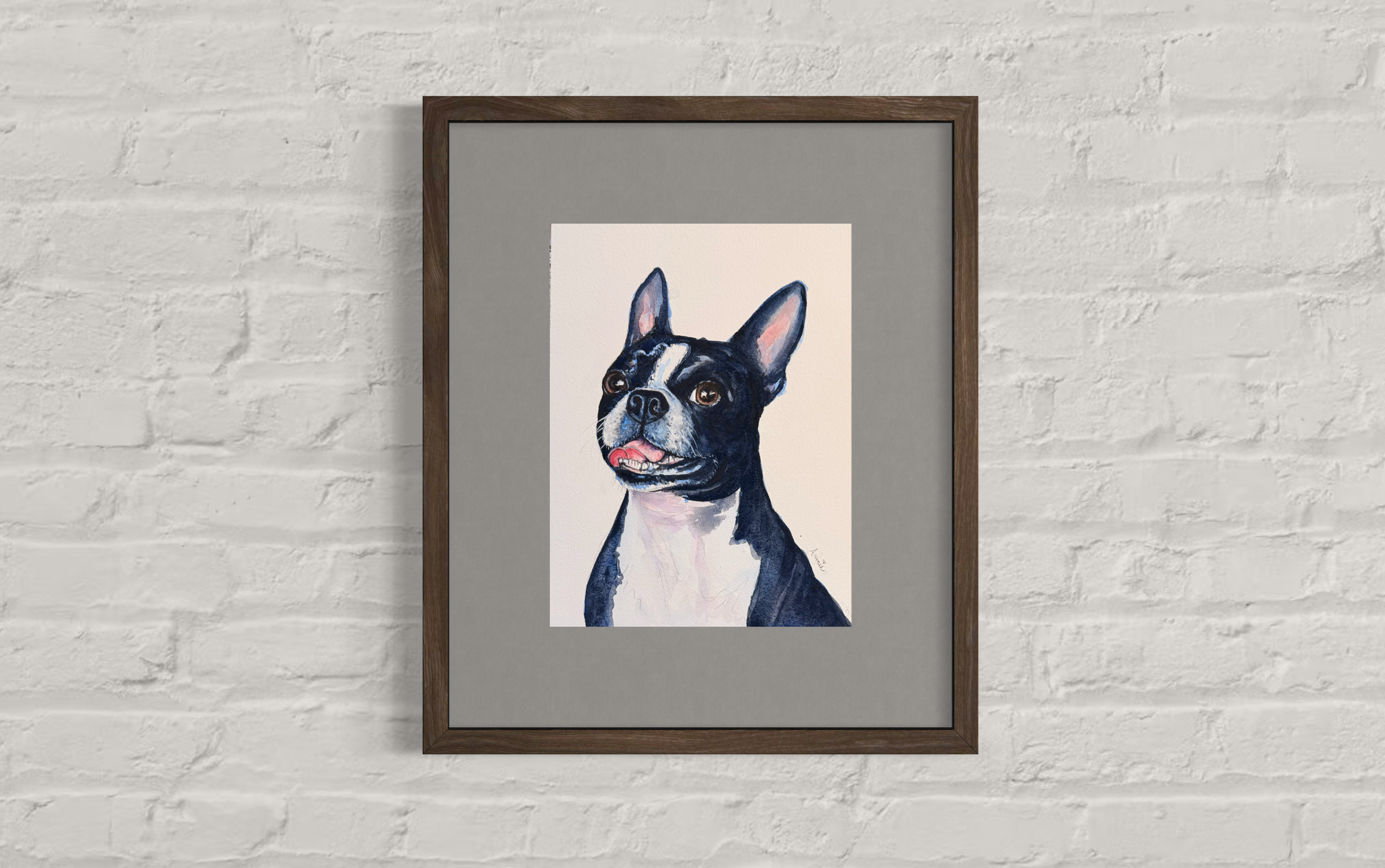 8" x 10" Custom Pet Portrait
