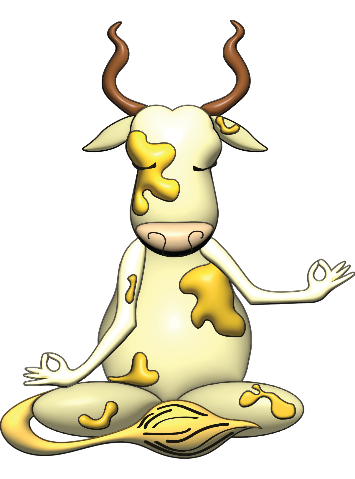 3D version of cow.png