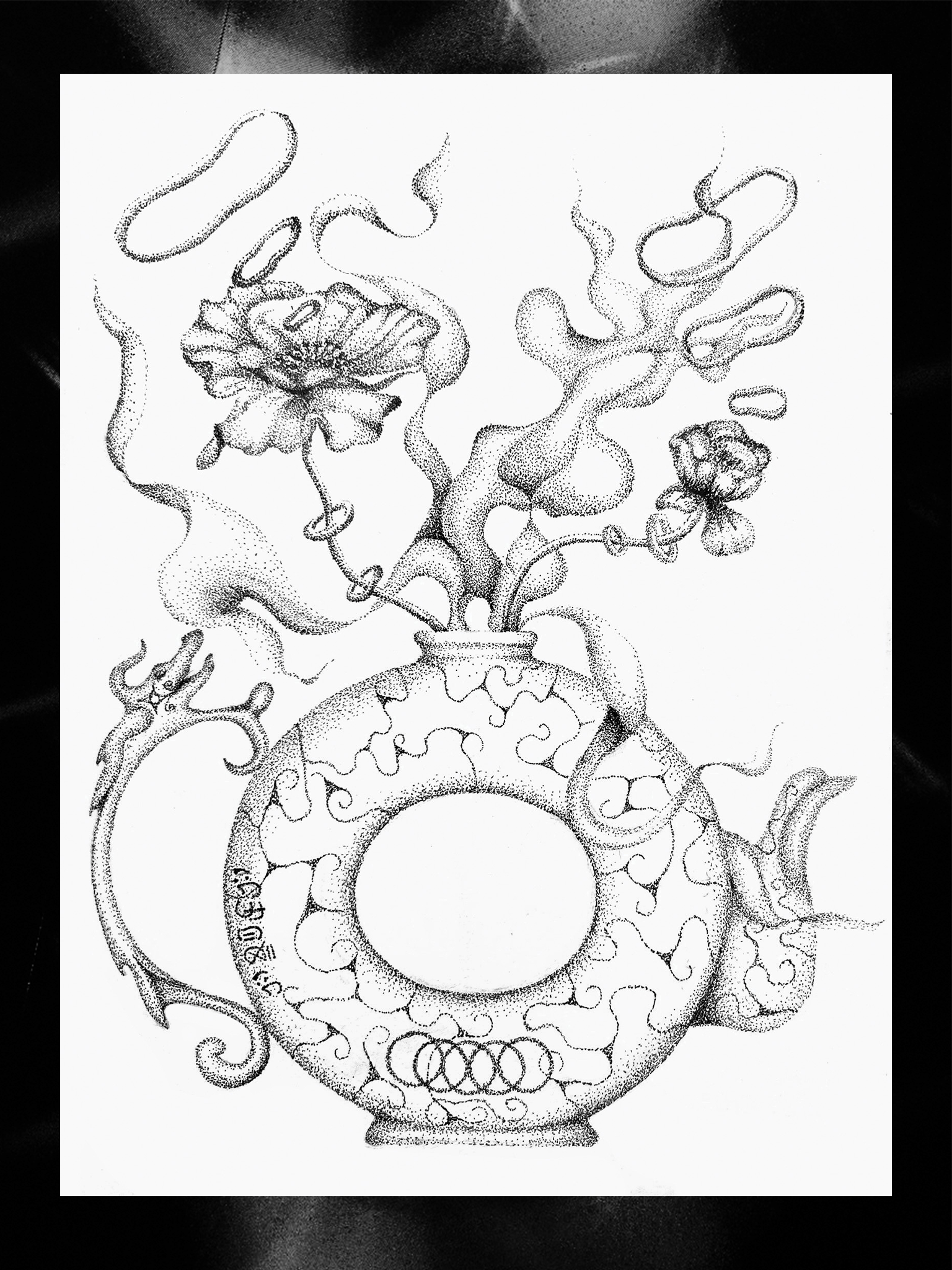 Poppys in pot with background.PNG