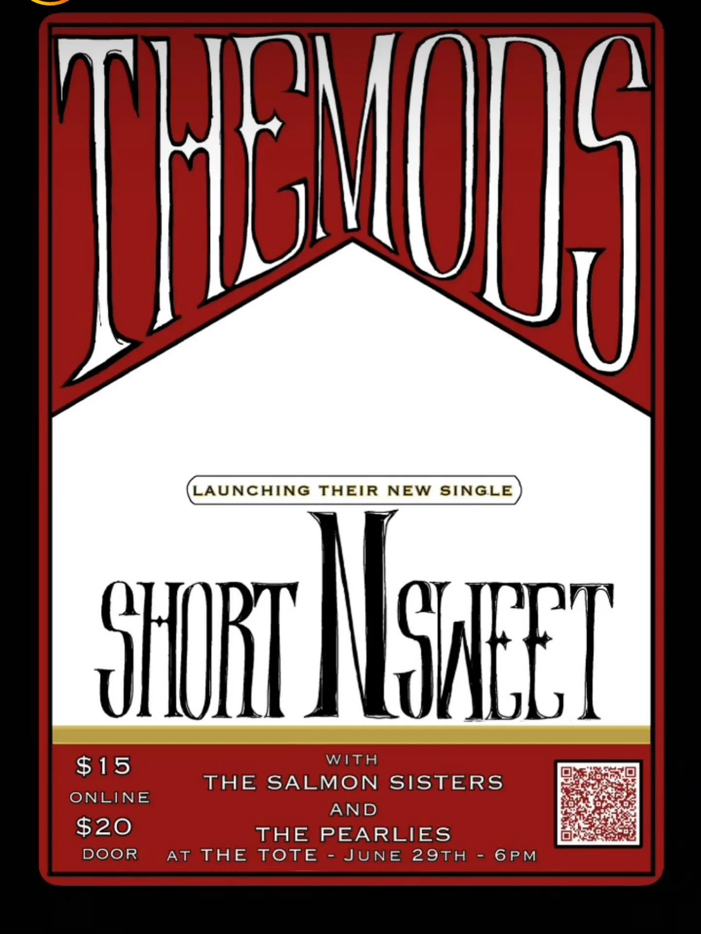 The Mods are launching their new single Short and Sweet (not what you&rsquo;re listening to, because it hasn&rsquo;t been released yet&hellip;) this Sunday at the Tote. Hope to see some of you there. @_modstagram_ @thetotehotel #shortandsweet #melbou