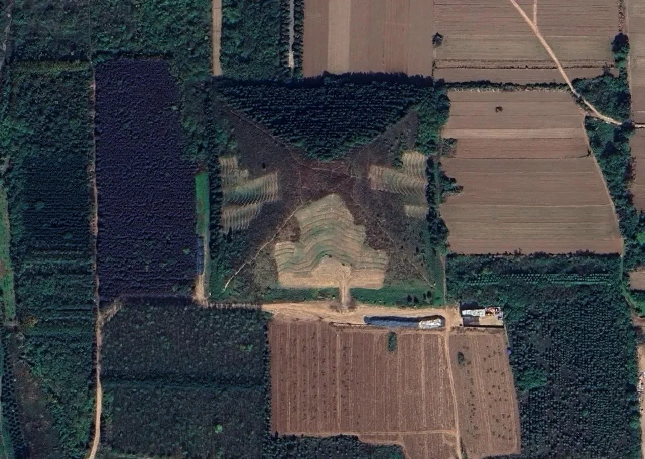 Les pyramides de Chine