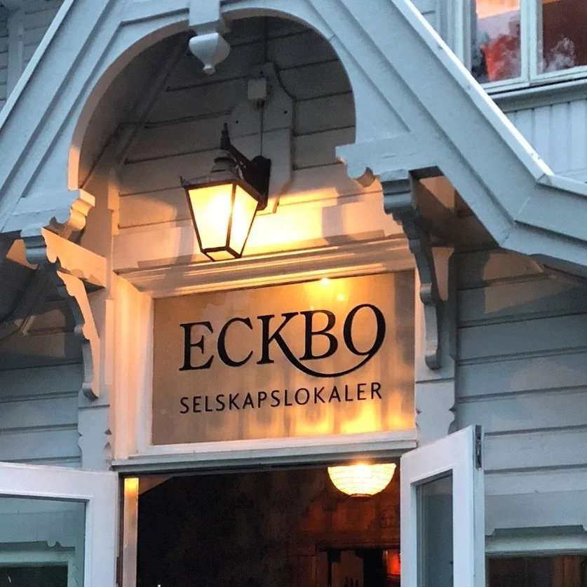 Inngangsparti Eckbo Selskapslokaler