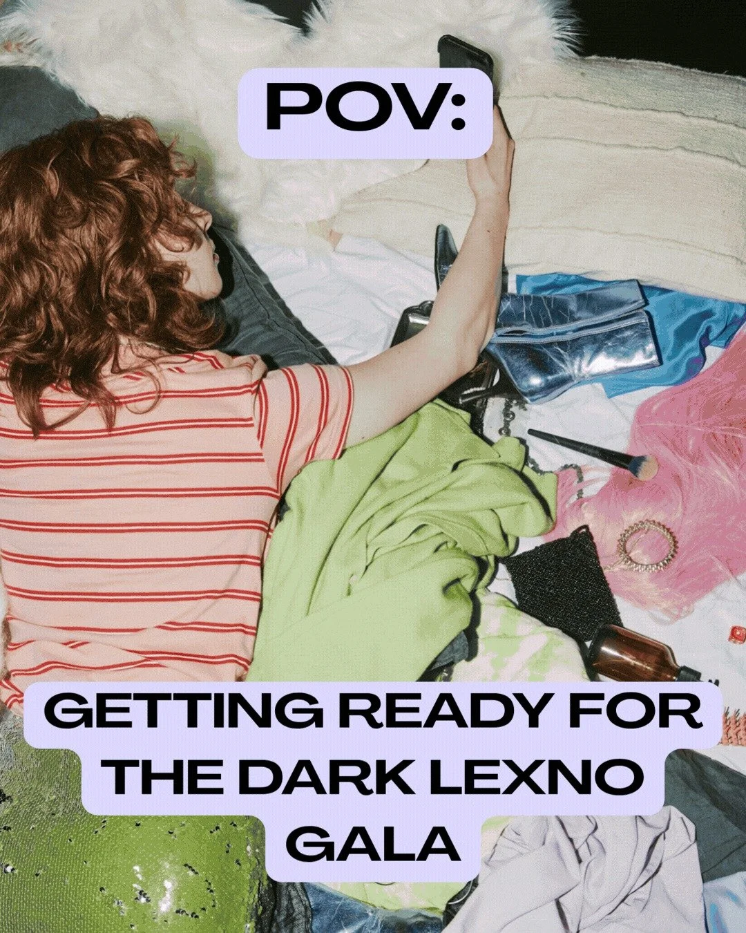 THE NIGHT IS FINALLY HERE: The Dark LexNo Gala has finally arrived, so we're writing this in the midst of glittering dresses, feathered masks, and truly copious amounts of mascara✨💄

We can't wait to see everyone soon for an evening of gothic grande