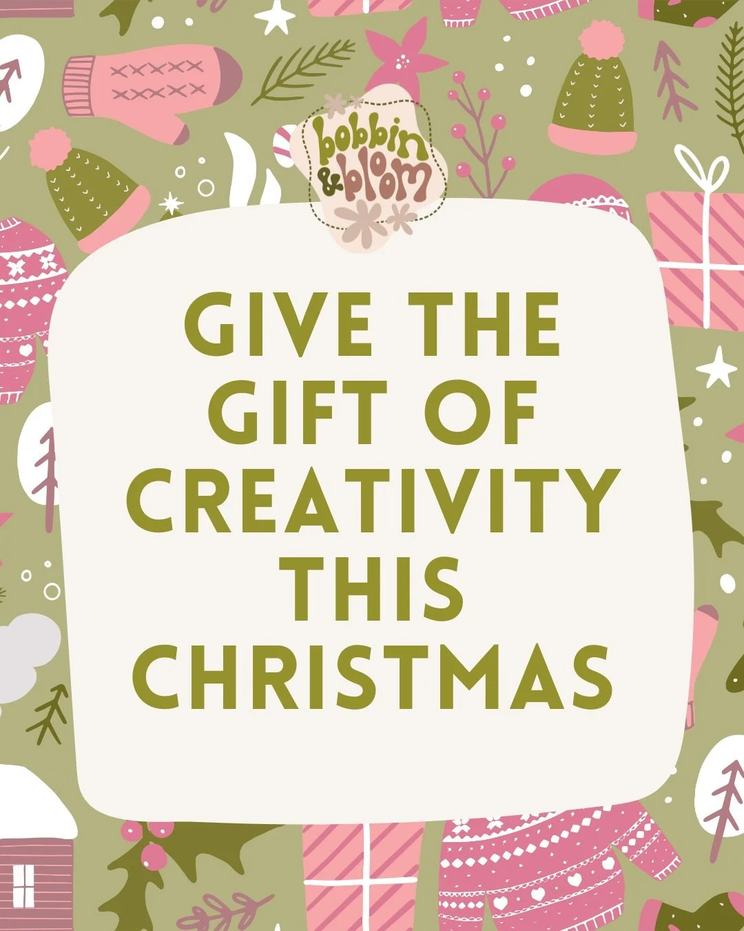 ✨ Give the gift of creativity this Christmas ✨

This year, treat someone you love to more than just a present &mdash; give them an experience.
Our mindful, creative workshops make the perfect gift for anyone who deserves a little calm, joy, and inspi