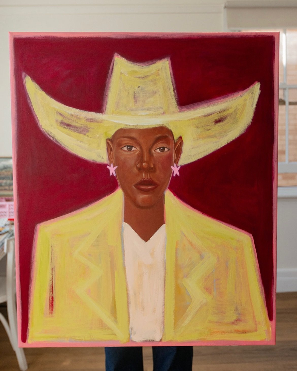 SPACE COWBOY💫

Thanks to the wonderful @jas_elkavenue for popping into the new studio last week to take some happy snaps of myself and my latest piece. 

Can&rsquo;t believe how quick this guy went!!💫