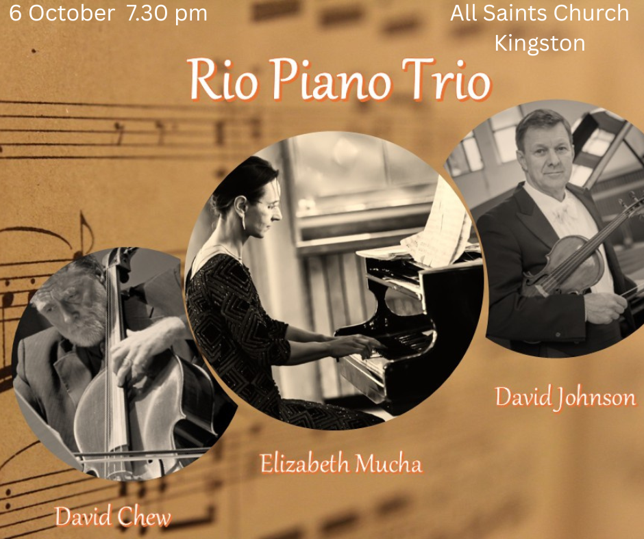 Rio Piano Trio on tour October ‘25