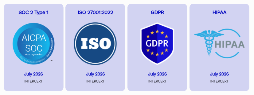 neuRealities strengthens its security and privacy commitments with ISO 27001, SOC 2 Type I, HIPAA and GDPR
