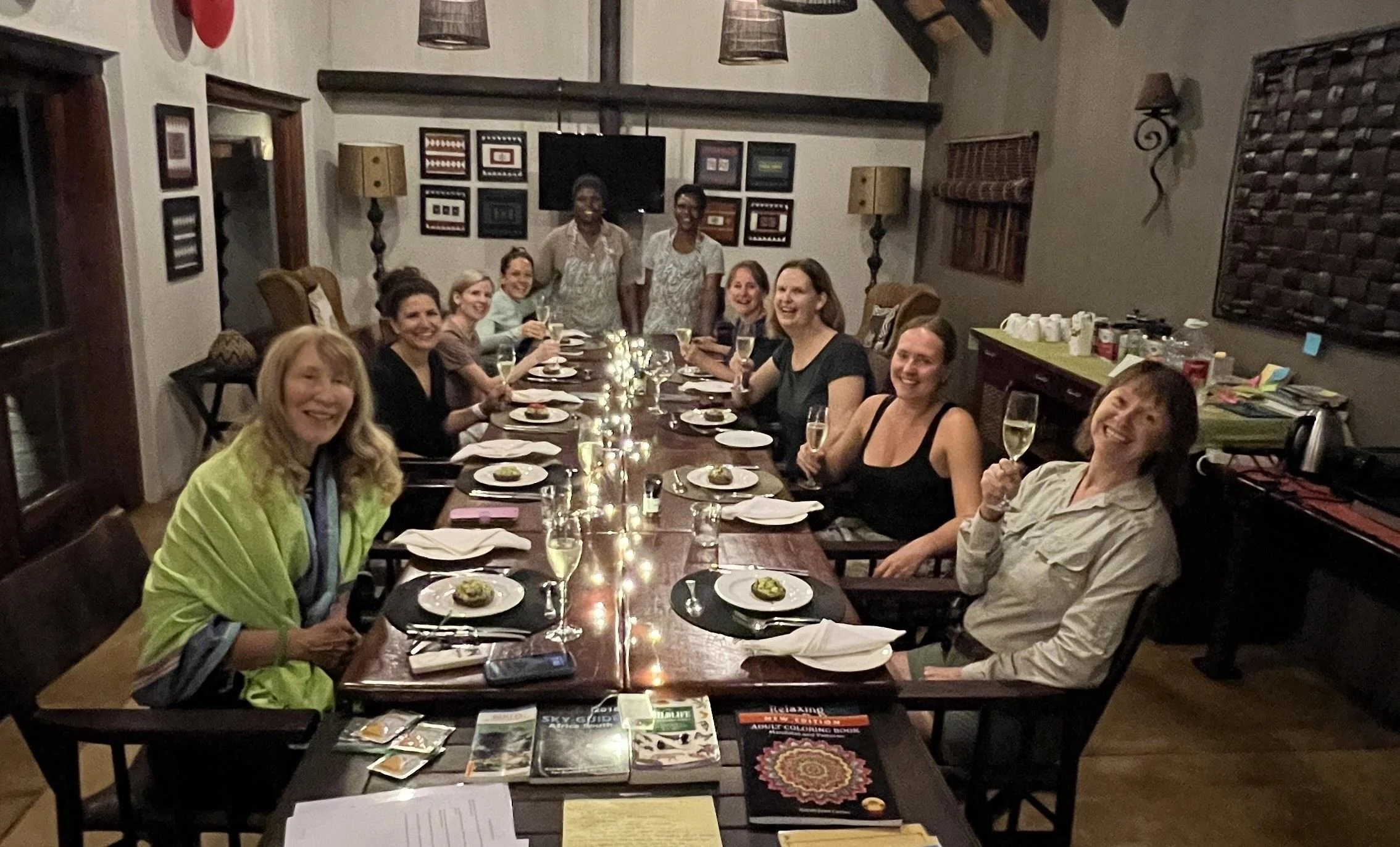 Indlovu - dinner.JPG