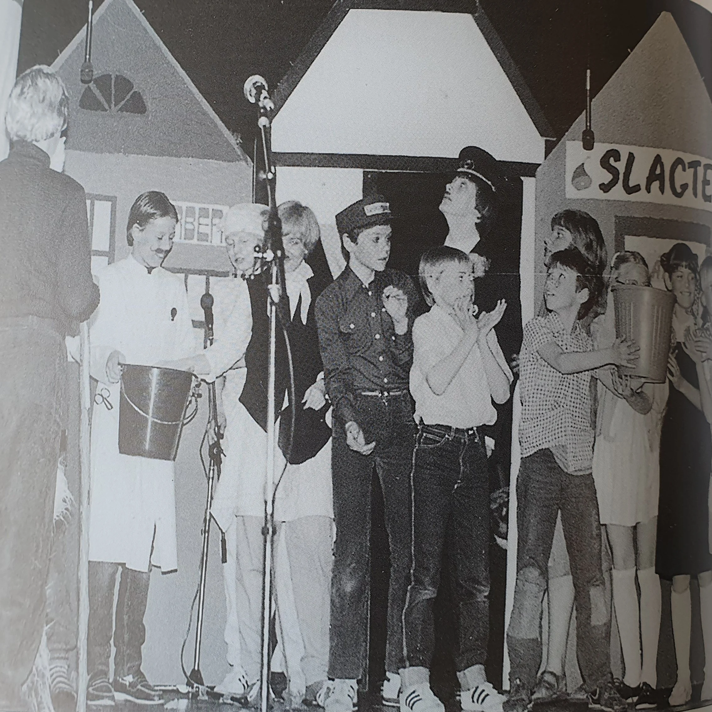 Historisk foto fra Skt. Josefs Skole i Roskilde