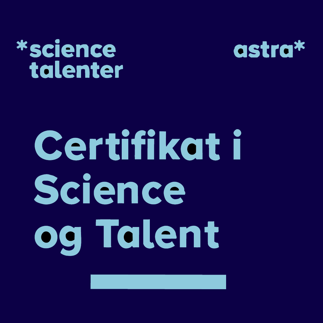 Skt. Josefs skoles certifikat i Science og Talent