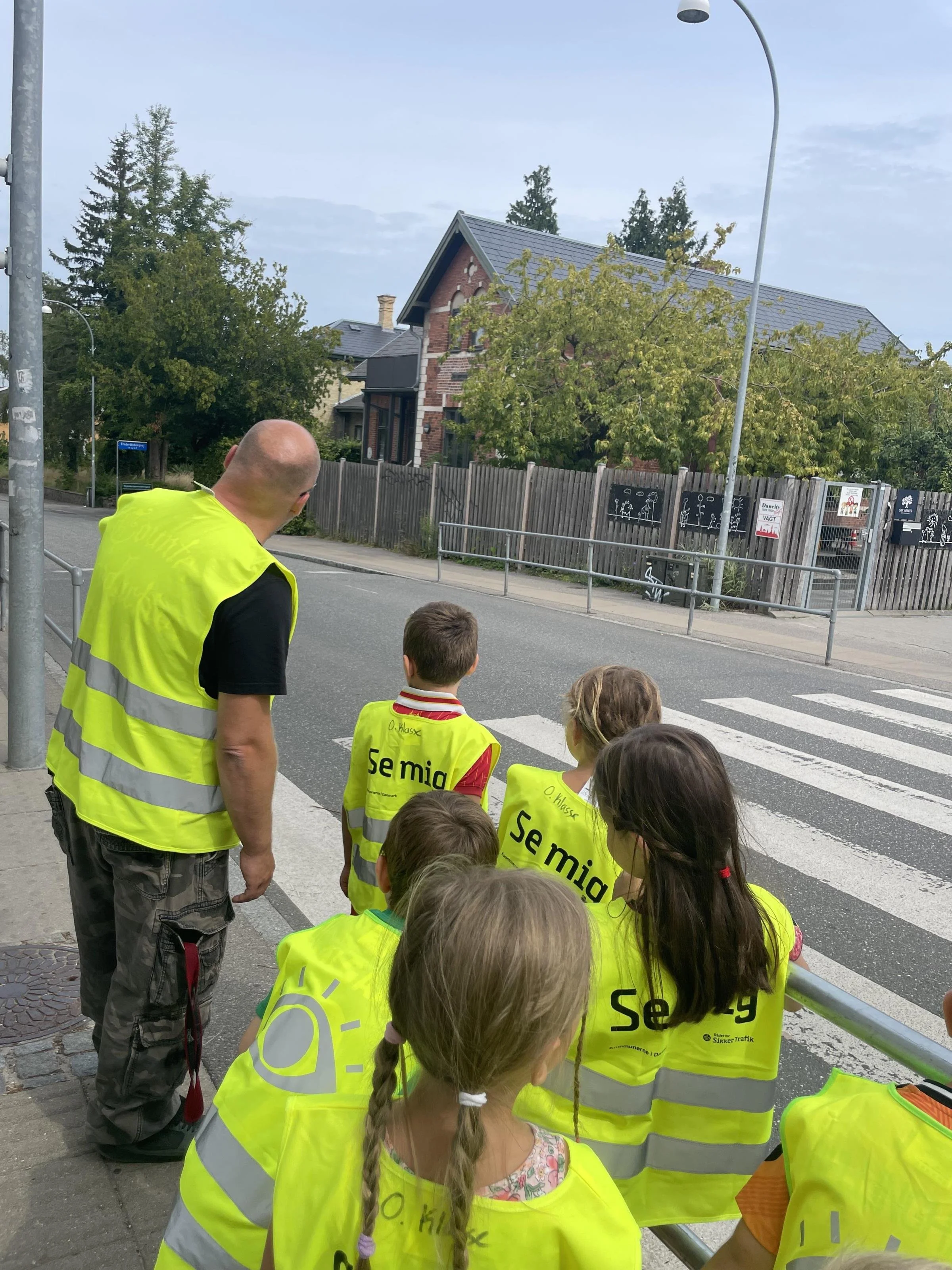 Trafikskole for børnehaveklassen på Skt. Josefs Skole Roskilde