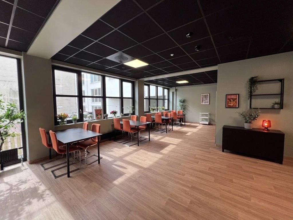 Største lesesalen i 1.etg. 