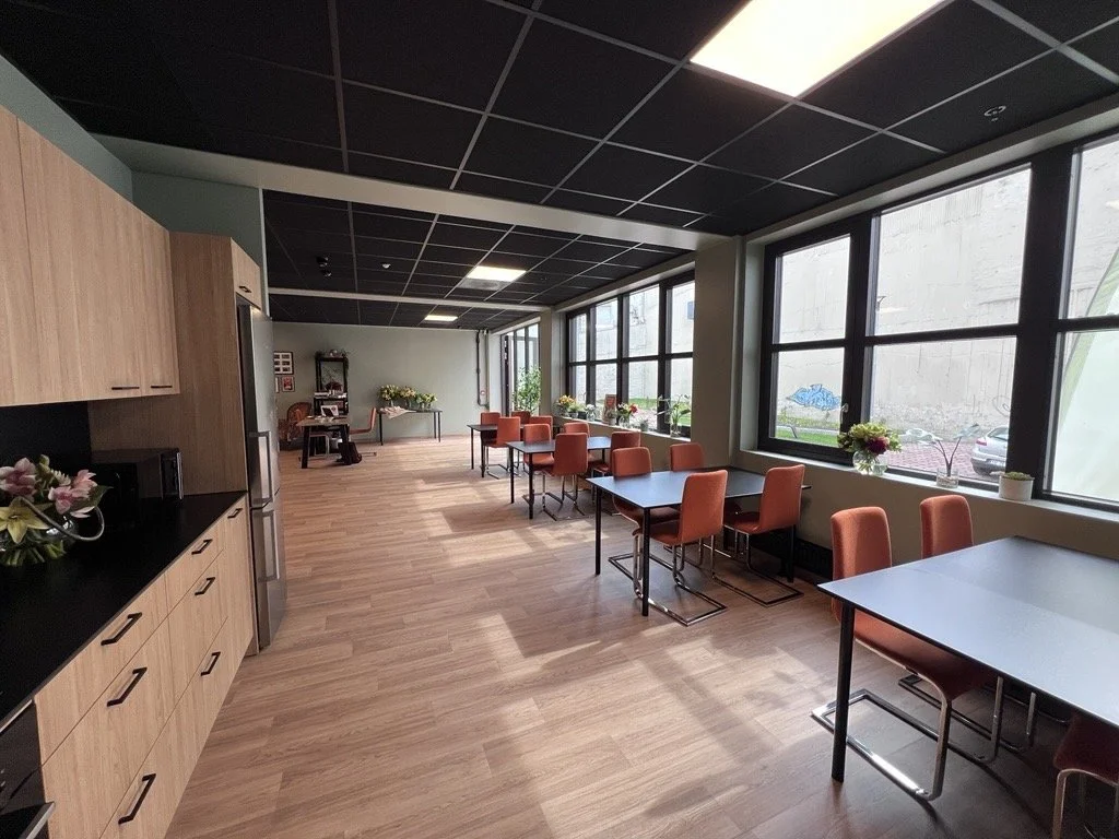 Største lesesalen i 1.etg. 