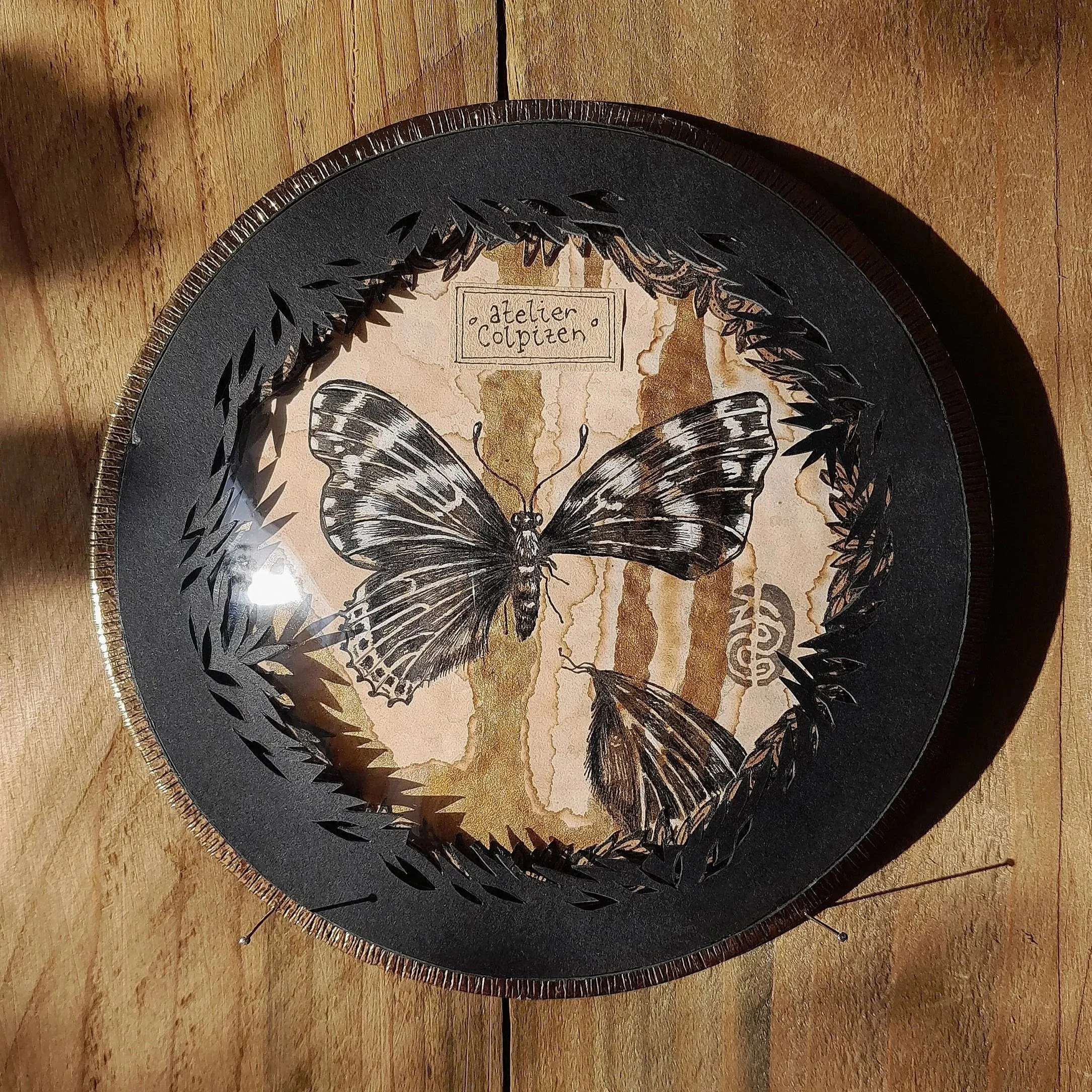 Vanessa cardui Bubble #001