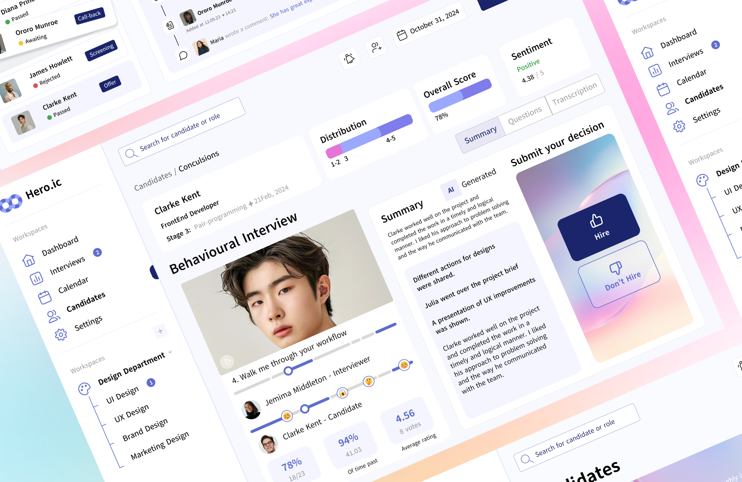 Design Challenge: Designing Dashboards Hero.ic