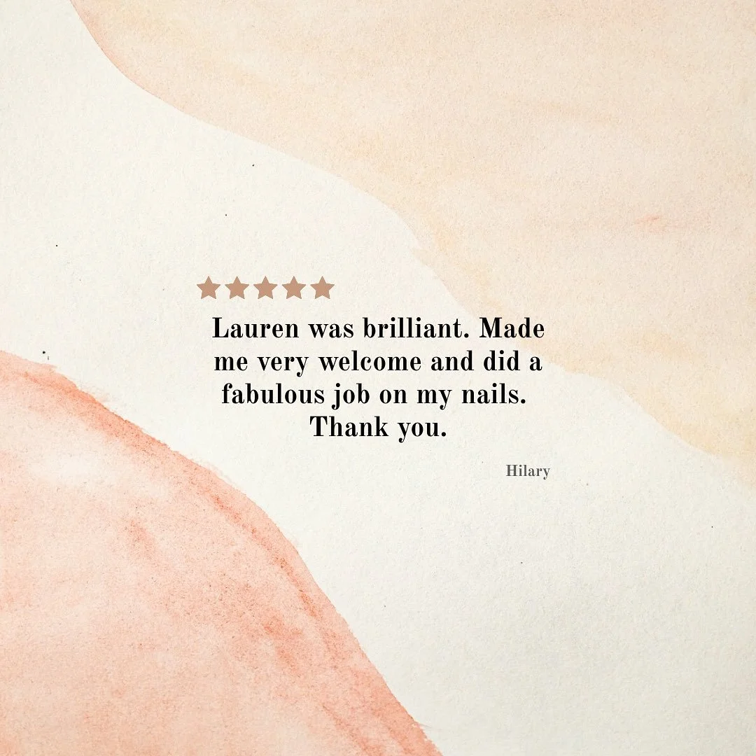 Book in to see our wonderful beauty therapist Lauren today.