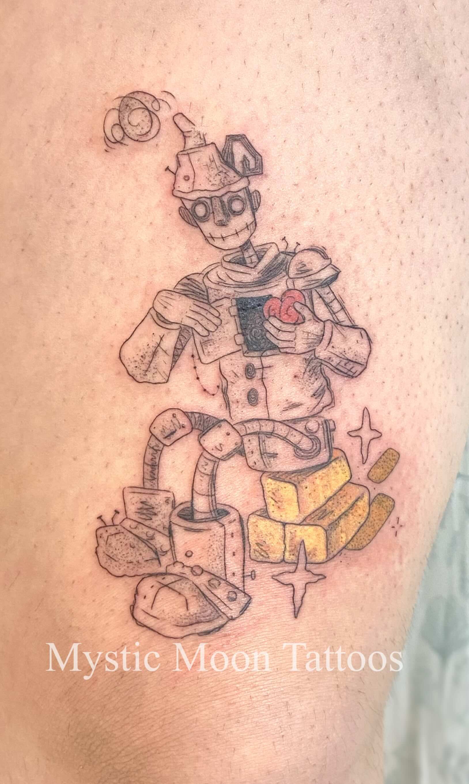 Illustrative tin man.