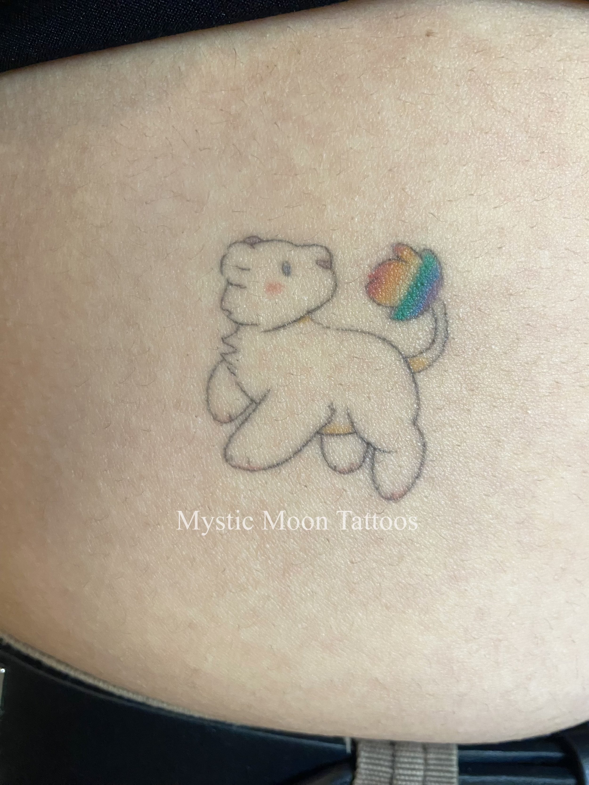 Pride lion all healed!