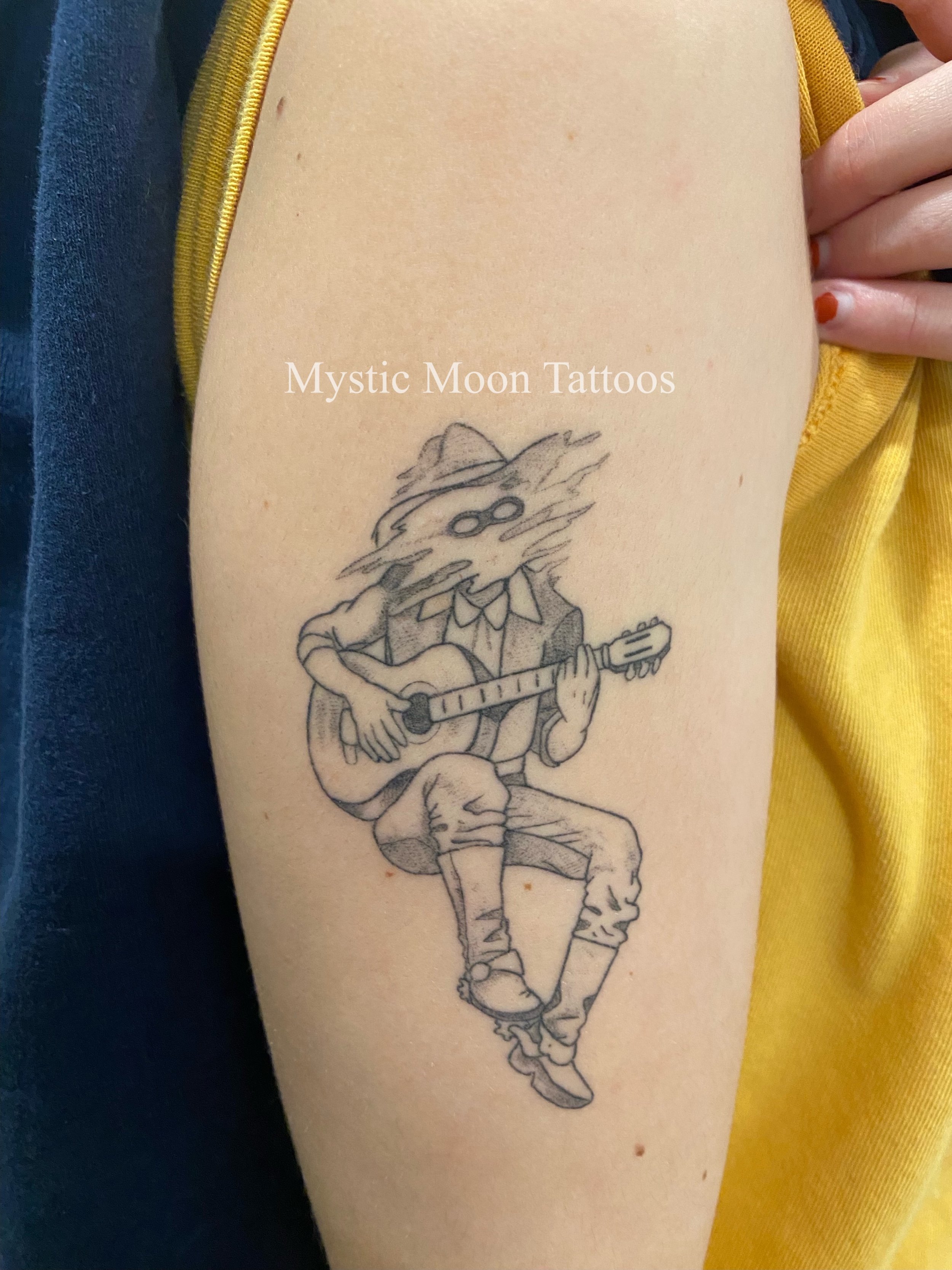 Healed faceless cowboy, Roy Casey, from the music video for “Mine Forever” by Lord Huron.