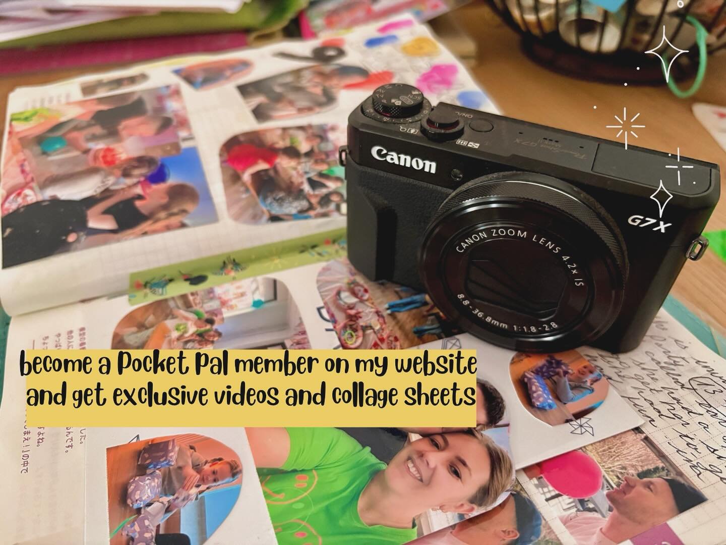 Hi everyone! Many of you have been really wanting videos from me again so I decided to offer a PocketPal Membership on my website with exclusive Monthly Videos and Collage sheets 🥰 thank you so much and I hope you will enjoy embarking on this new jo