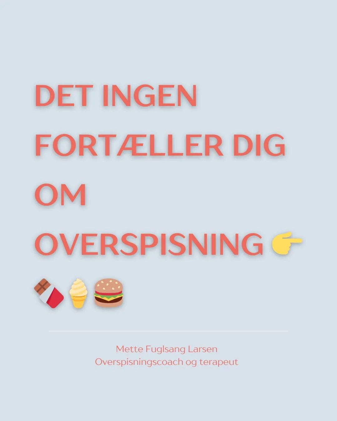Det er meget sj&aelig;ldent, at der er nogen, der taler om, hvor det her m&oslash;nster vi spiser p&aring;, reelt kommer fra.
Vi t&aelig;nker ofte, at det er os der er forkerte, os der er svare, ikke har nogen rygrad mv. 

Men det kommer af en adf&ae